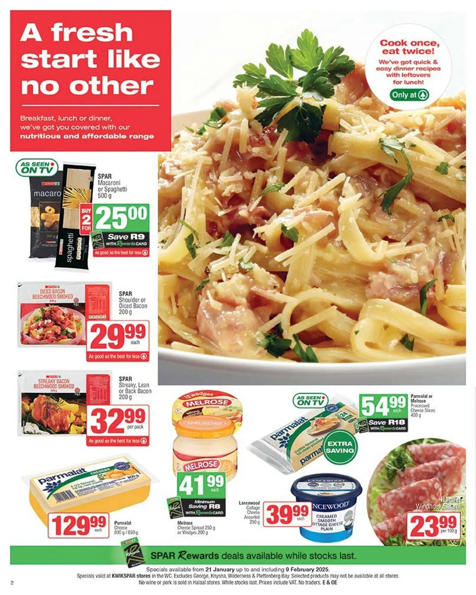 KwikSpar catalogue from 22 January to 9 February 2025 - Catalogue Page 2