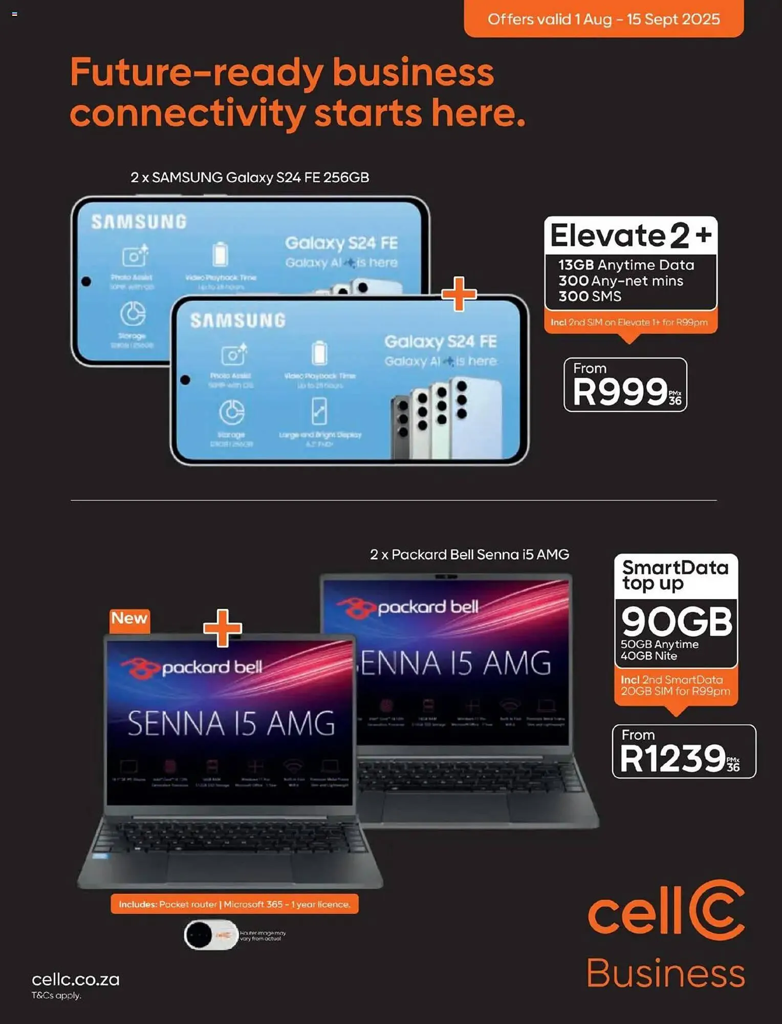 Cell C catalogue from 1 August to 15 September 2025 - Catalogue Page 50
