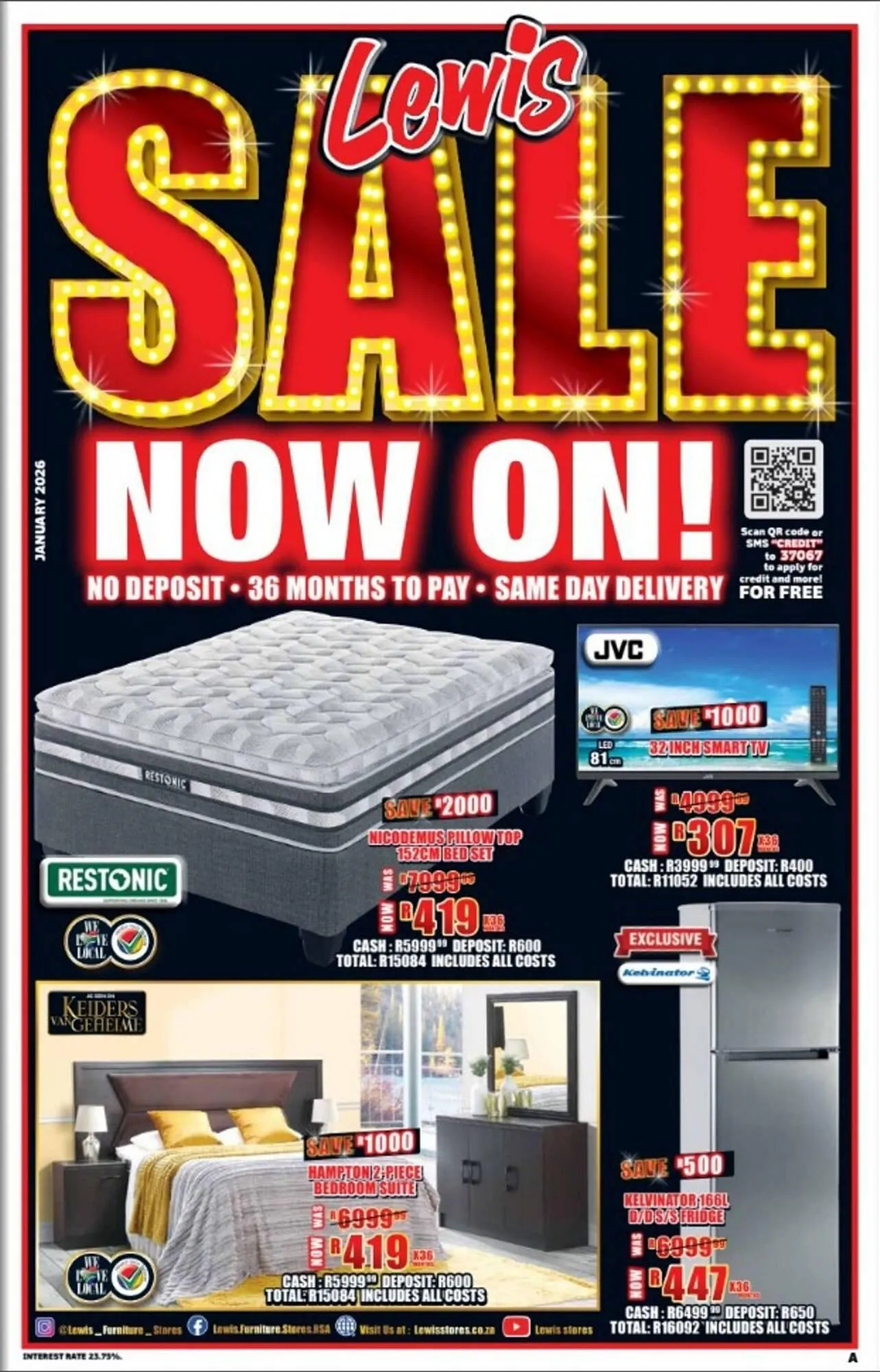 Lewis catalogue from 5 January to 22 February 2026 - Catalogue Page 1