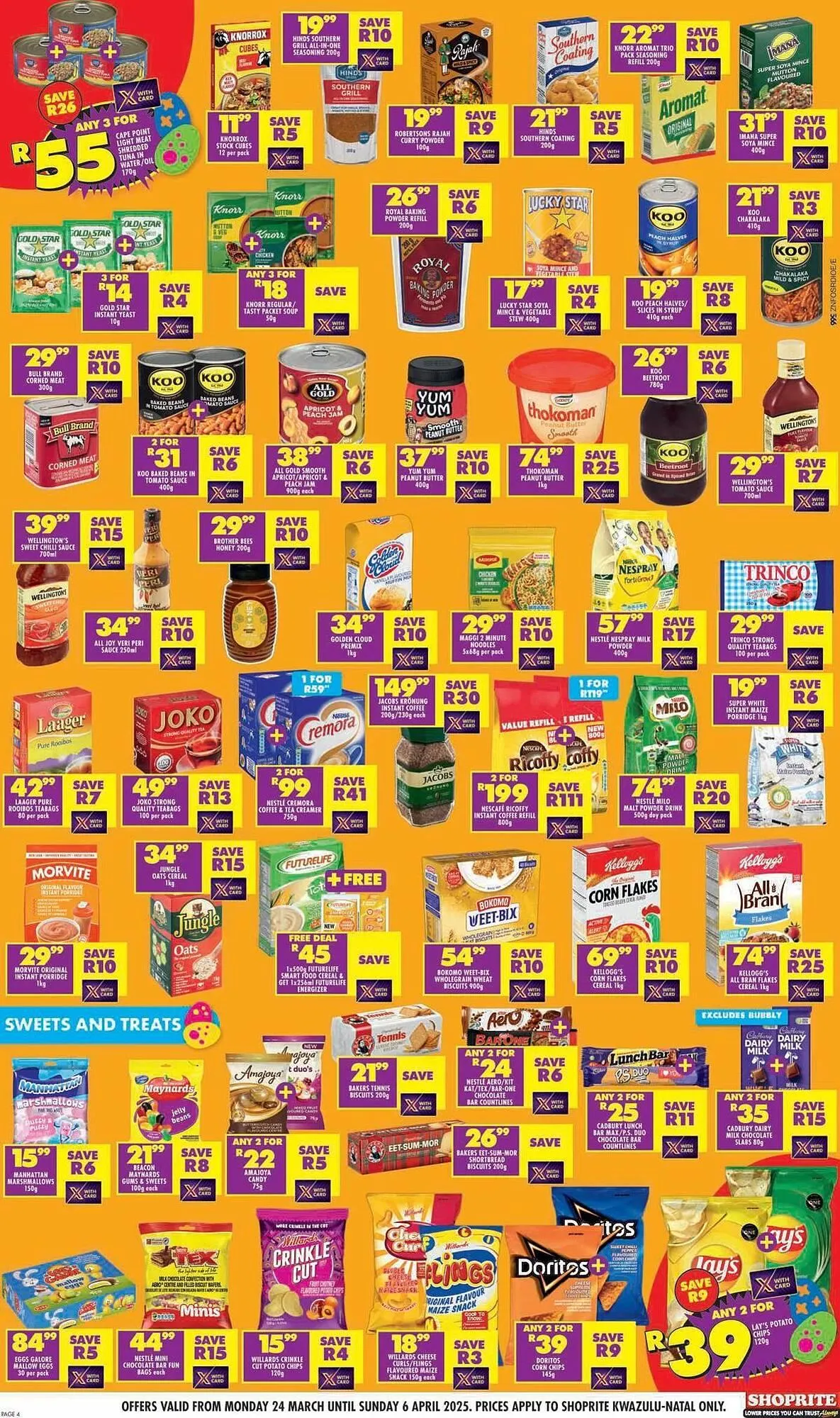 Shoprite catalogue from 25 March to 6 April 2025 - Catalogue Page 4