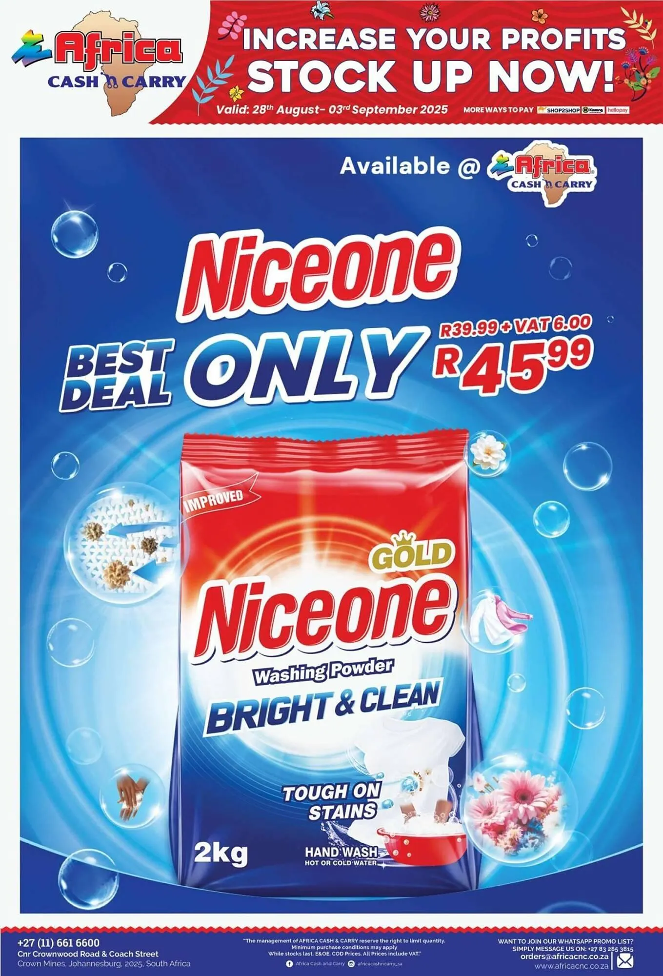Africa Cash and Carry catalogue from 28 August to 3 September 2025 - Catalogue Page 22