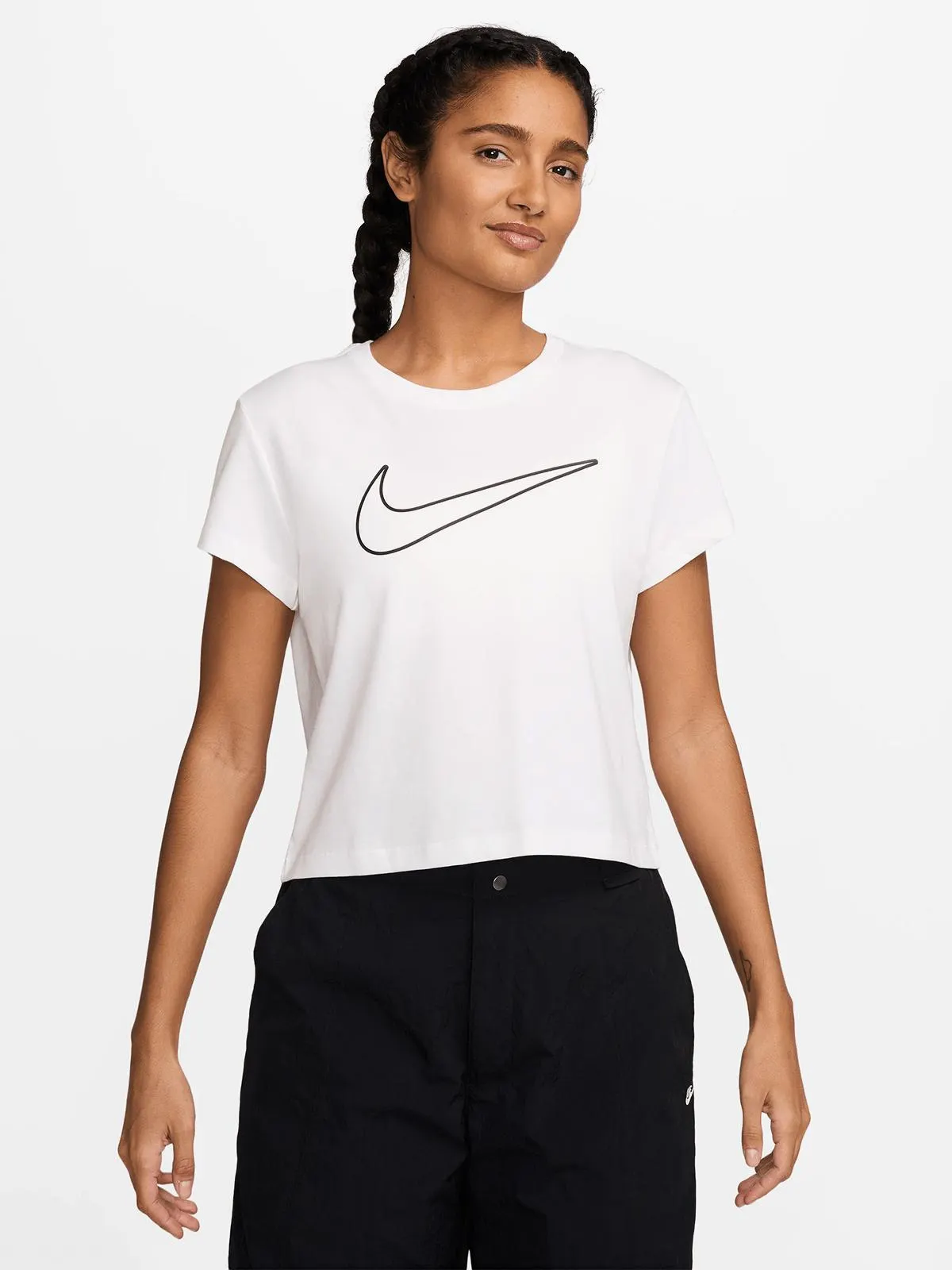 Nike Womens Sportswear Graphic White Tee