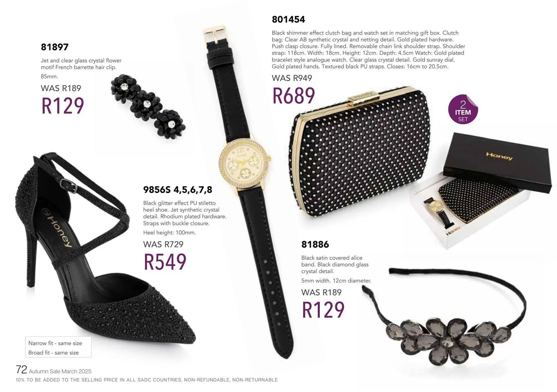 Honey Fashion Accessories catalogue from 6 June to 12 June 2025 - Catalogue Page 74