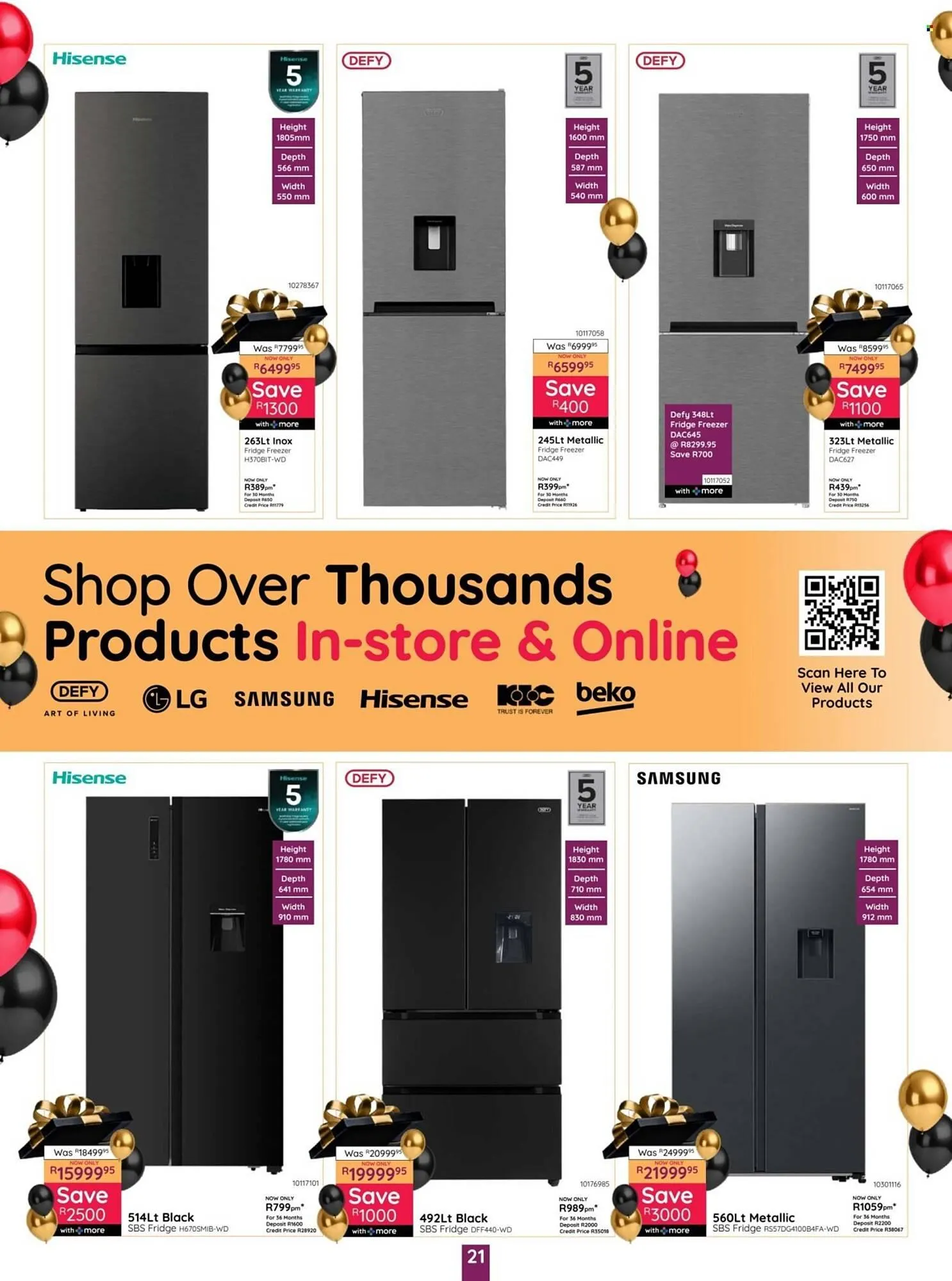 Bradlows catalogue from 19 June to 16 July 2025 - Catalogue Page 21