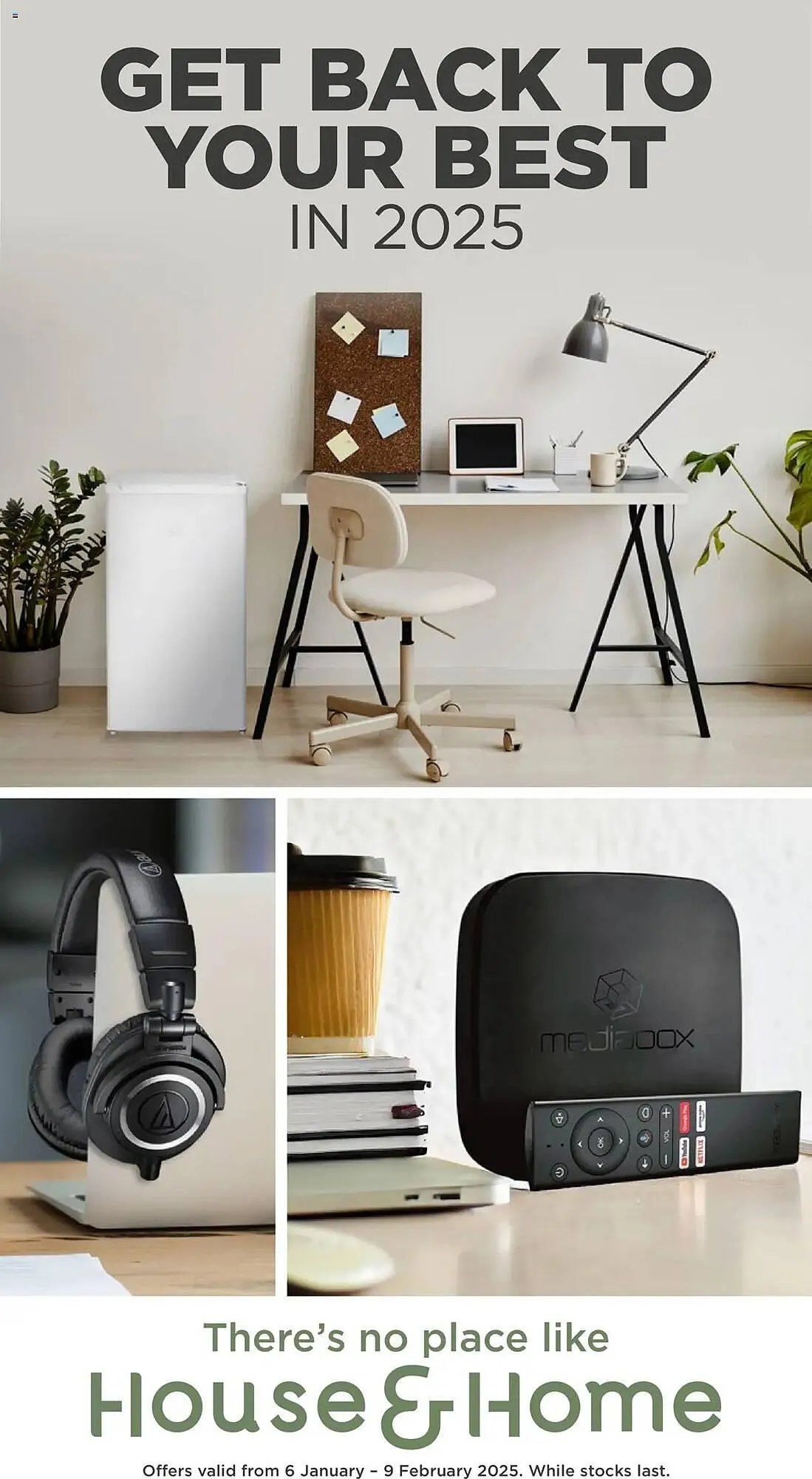 House & Home catalogue from 6 January to 9 February 2025 - Catalogue Page 1