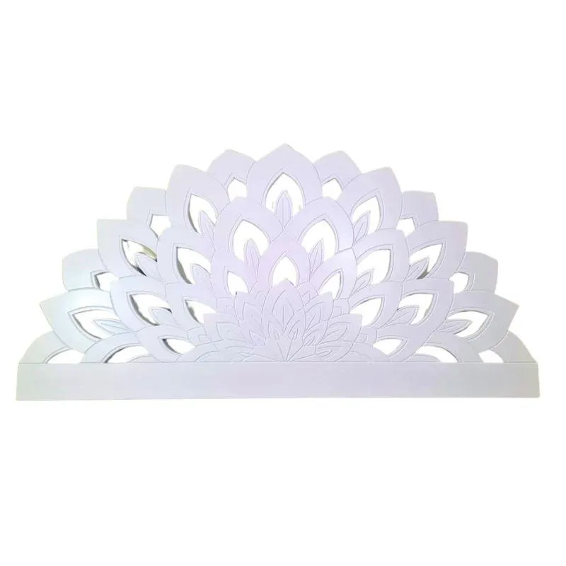 Lotus Design PVC Headboard - White - King