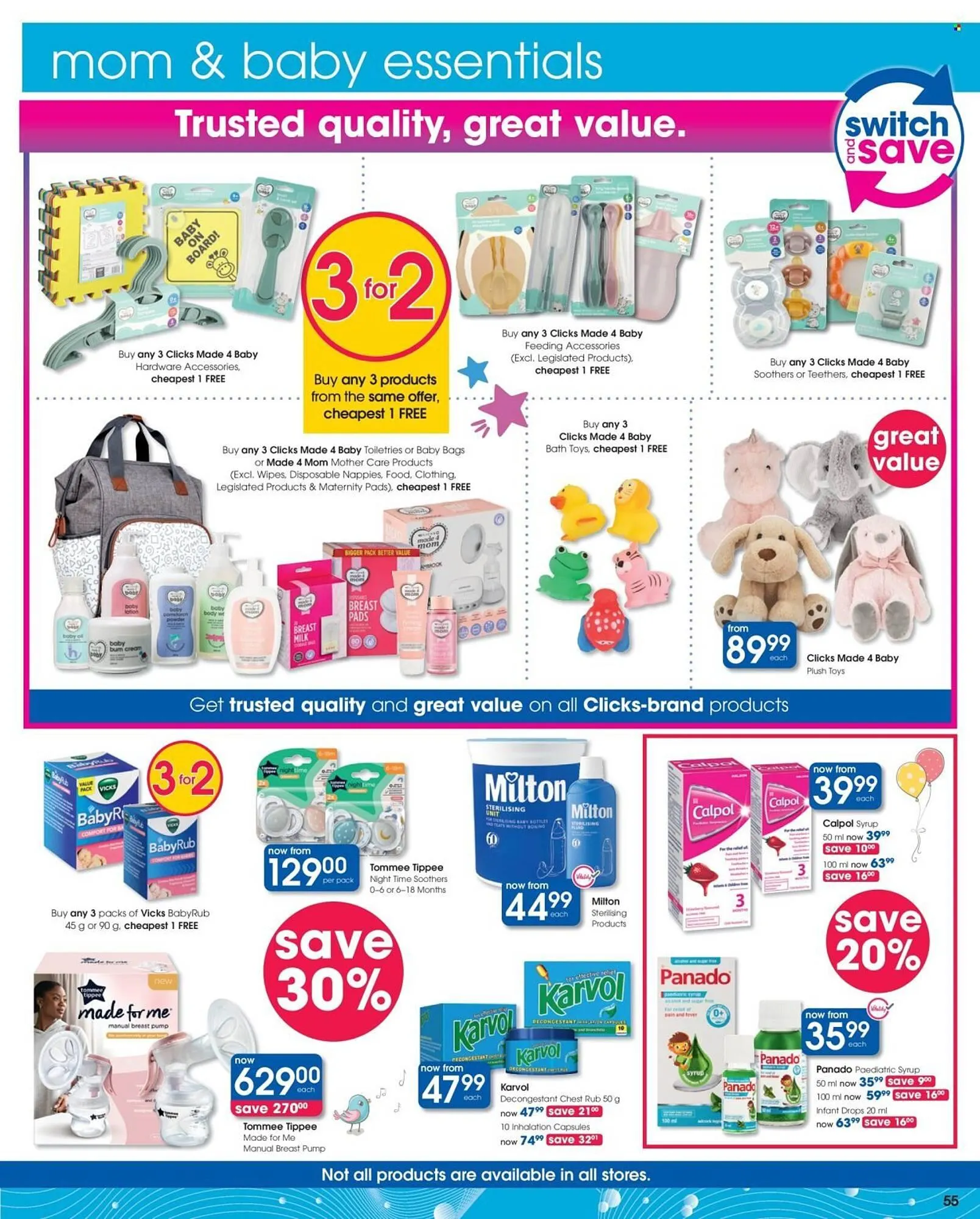 Clicks catalogue from 22 July to 6 August 2025 - Catalogue Page 55