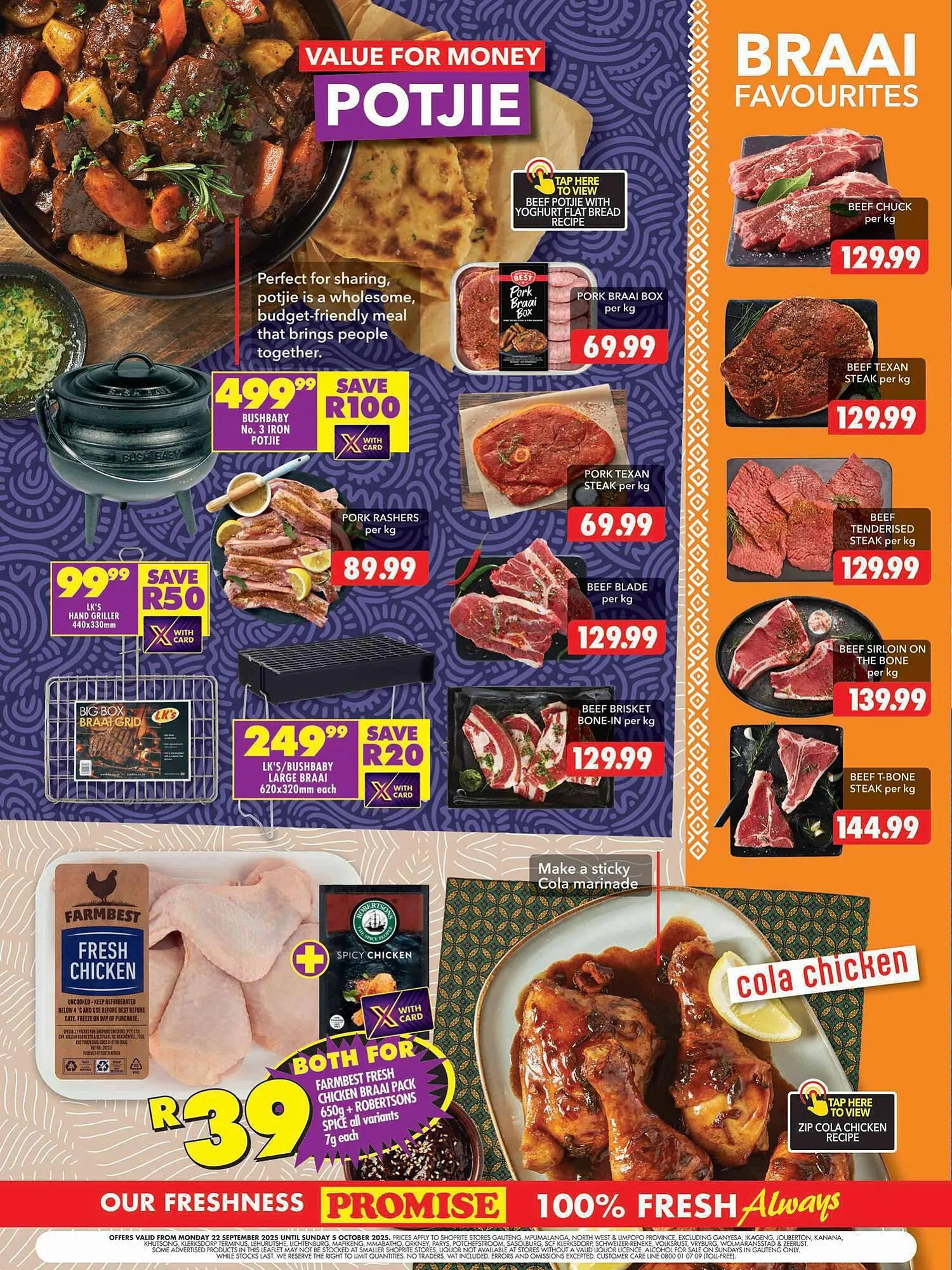Shoprite catalogue from 22 September to 5 October 2025 - Catalogue Page 2