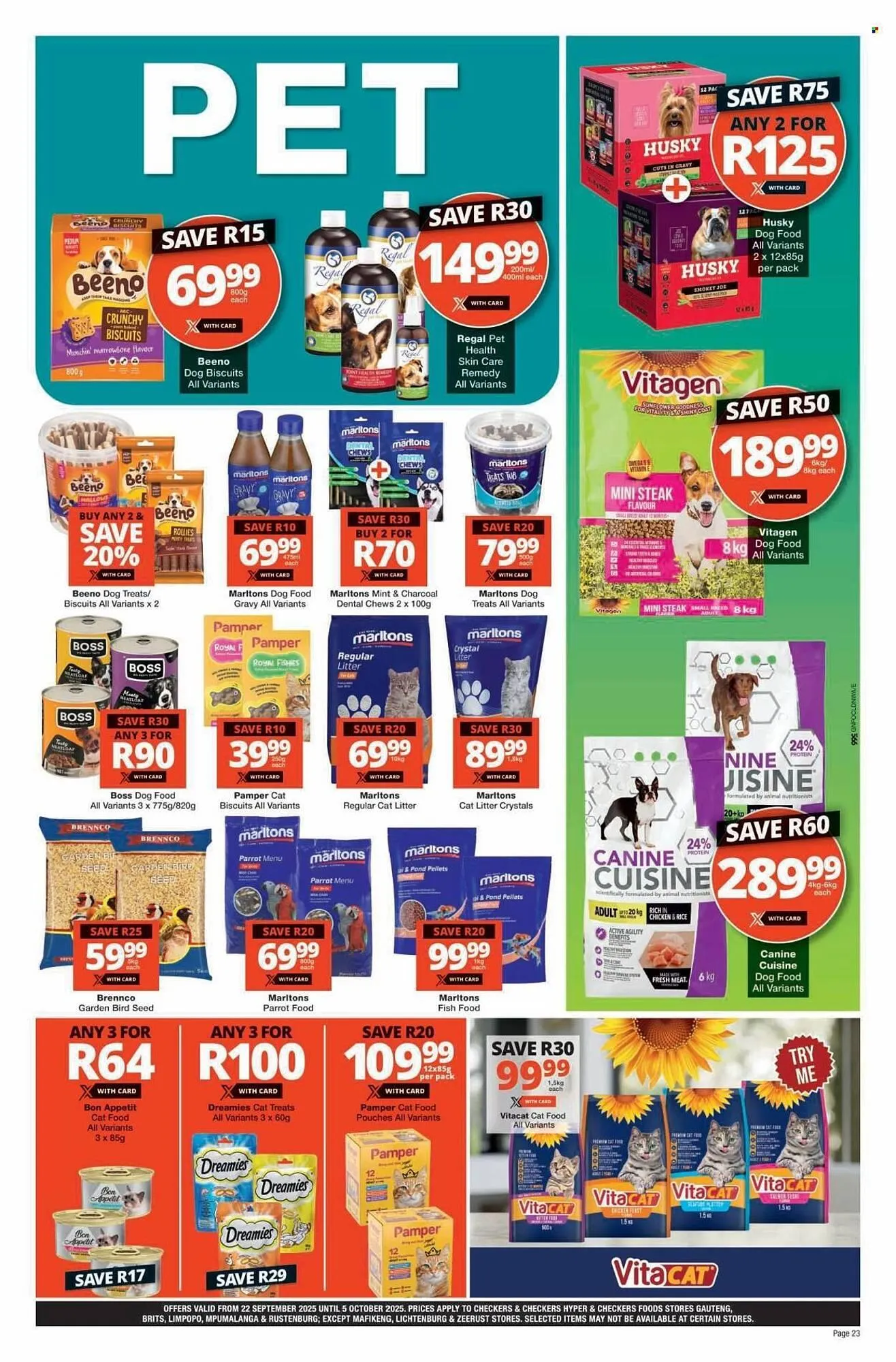 Checkers catalogue from 22 September to 5 October 2025 - Catalogue Page 23