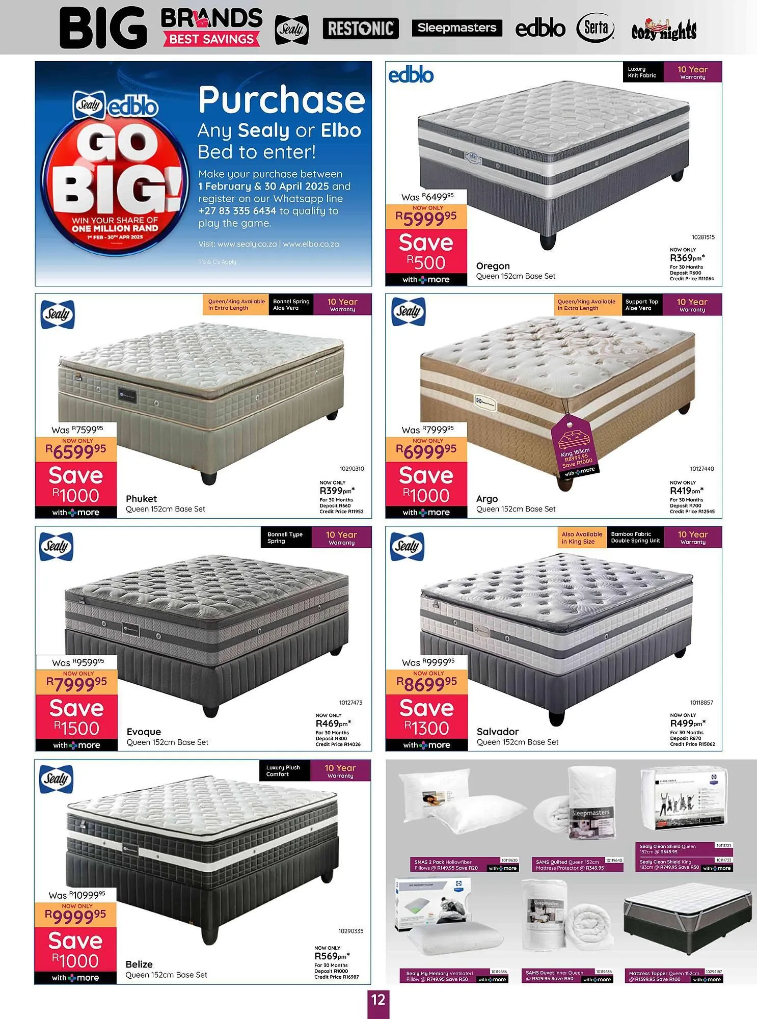 Bradlows catalogue from 17 February to 16 March 2025 - Catalogue Page 12