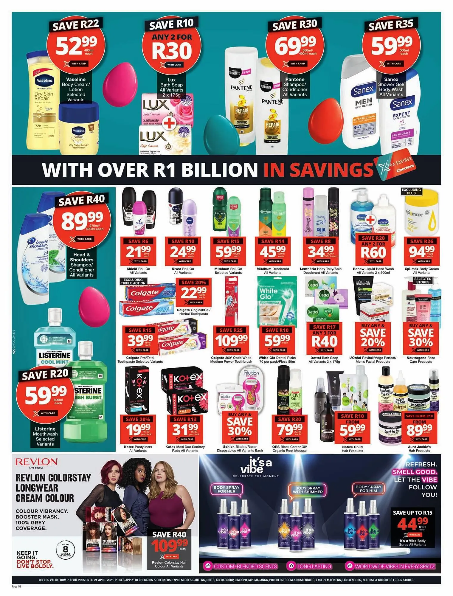 Checkers catalogue from 7 April to 21 April 2025 - Catalogue Page 10