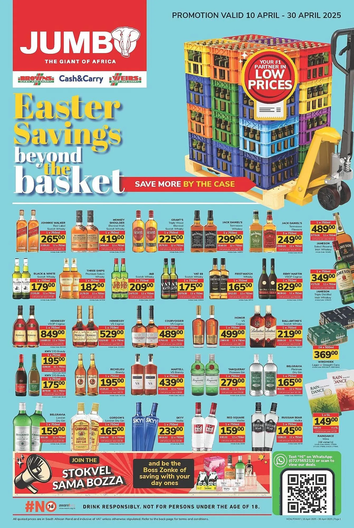 Jumbo catalogue from 11 April to 30 April 2025 - Catalogue Page 1