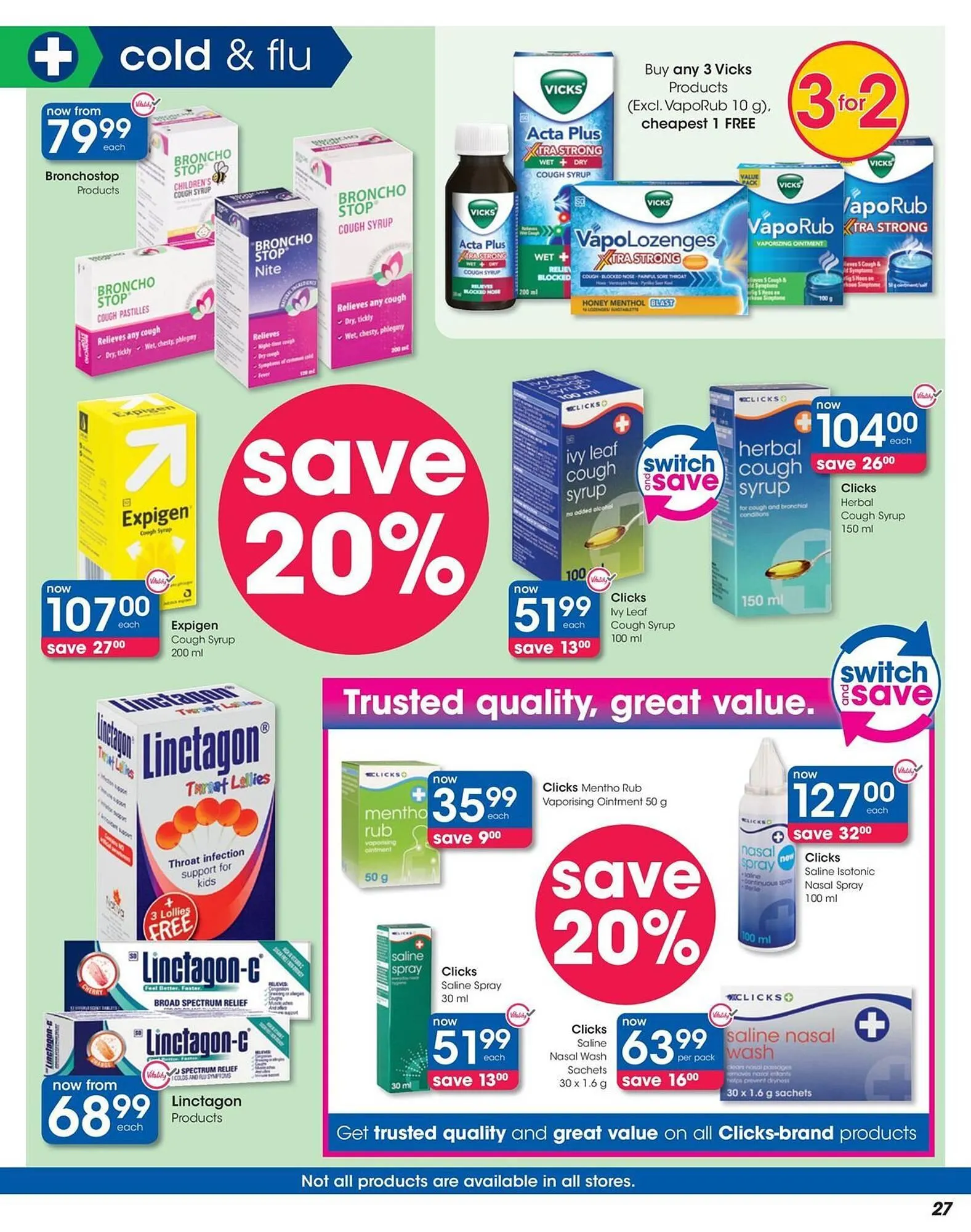 Clicks catalogue from 17 October to 13 November 2024 - Catalogue Page 27