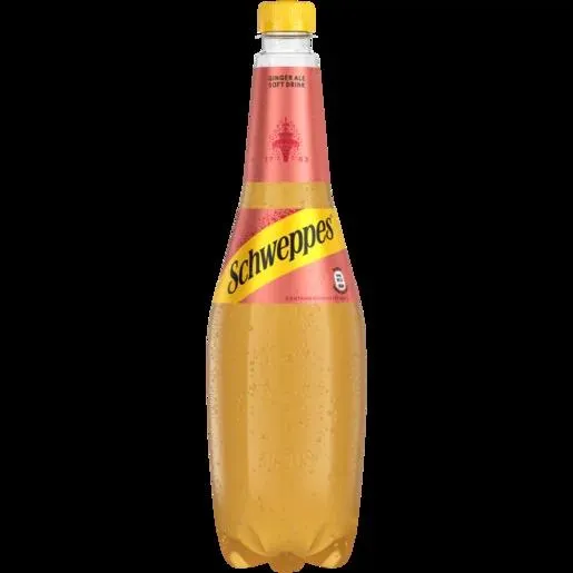 Schweppes Ginger Ale Soft Drink 1L