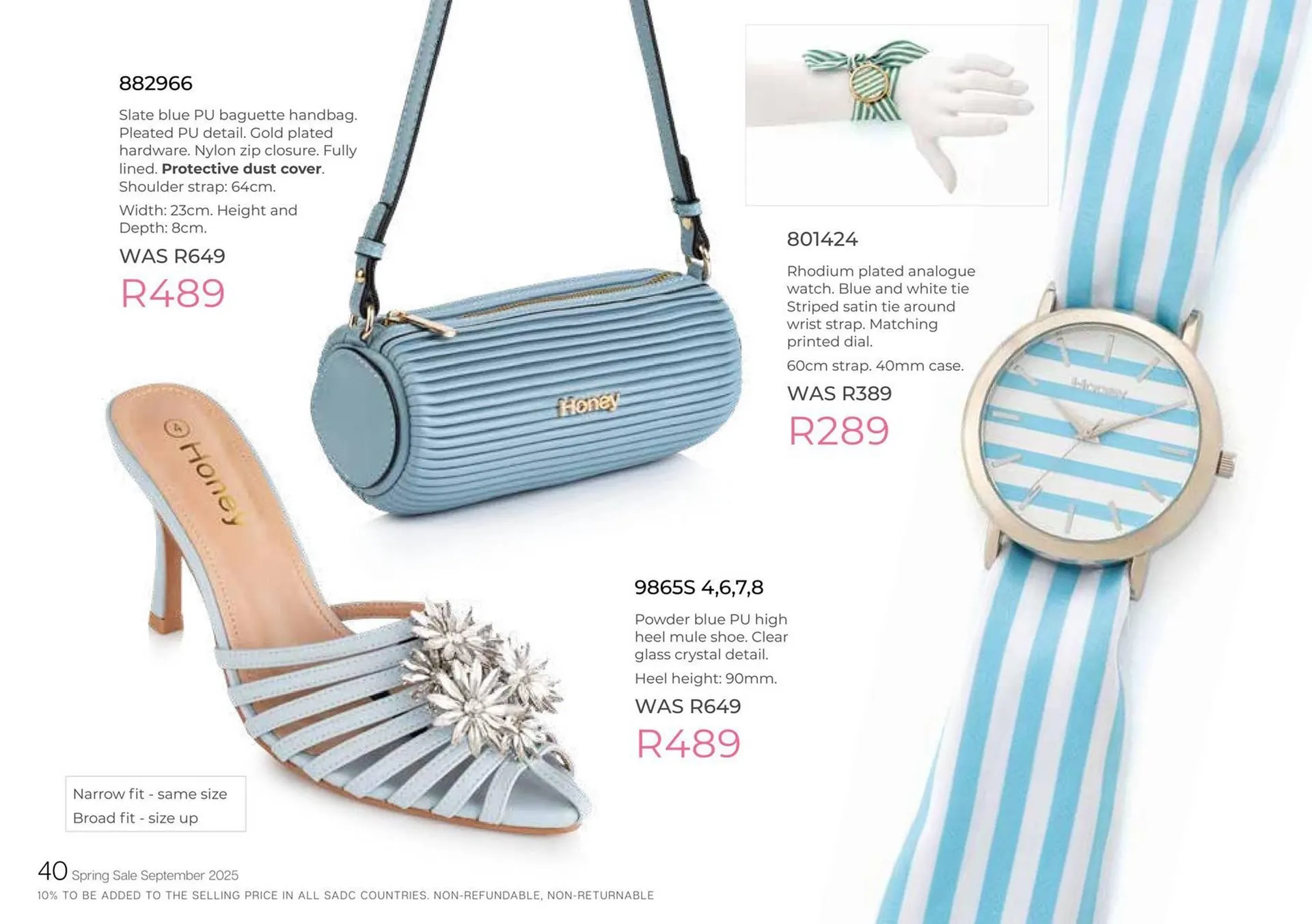 Honey Fashion Accessories catalogue from 3 September to 30 September 2025 - Catalogue Page 42