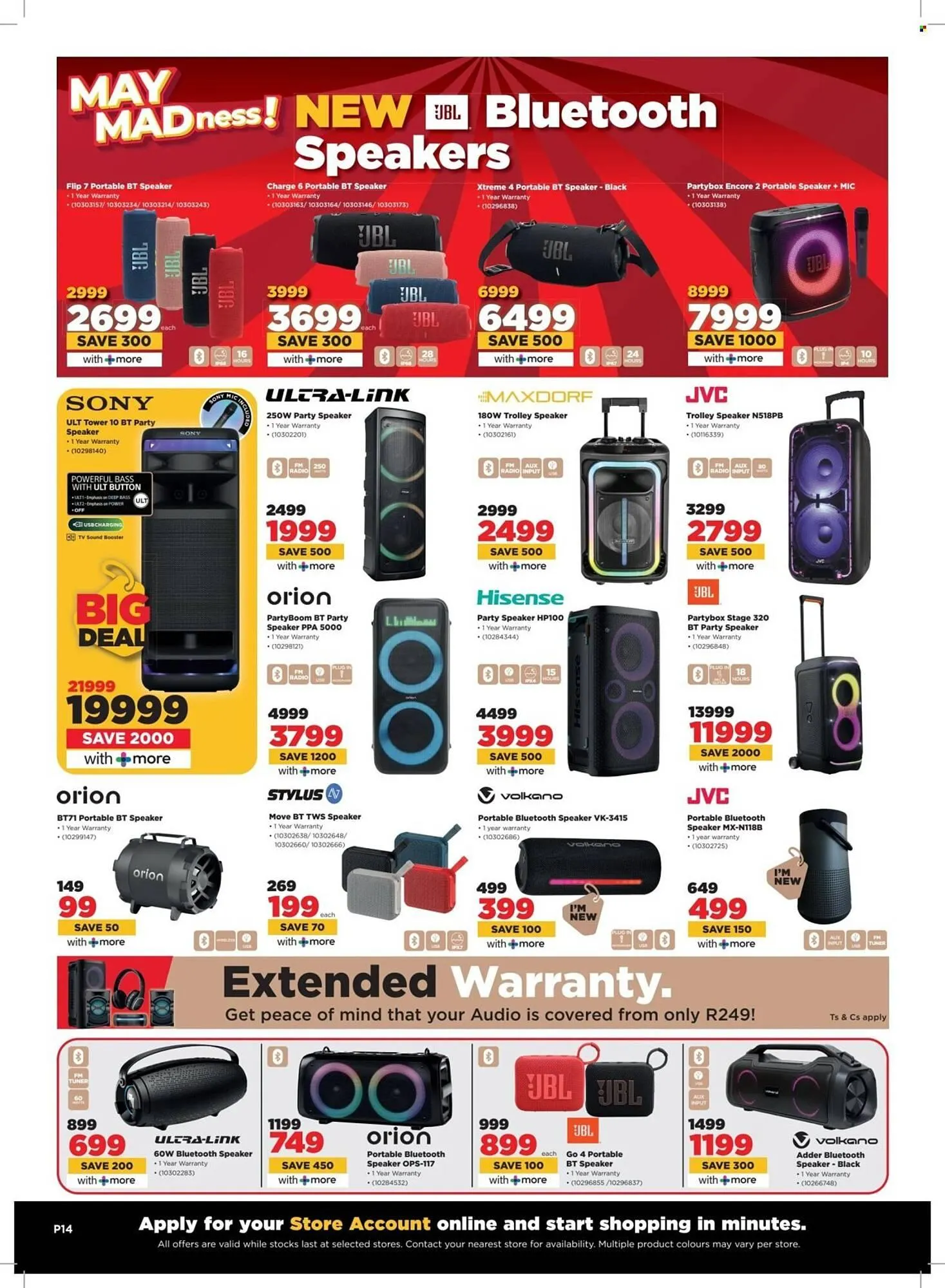 HiFi Corp catalogue from 30 April to 3 June 2025 - Catalogue Page 14