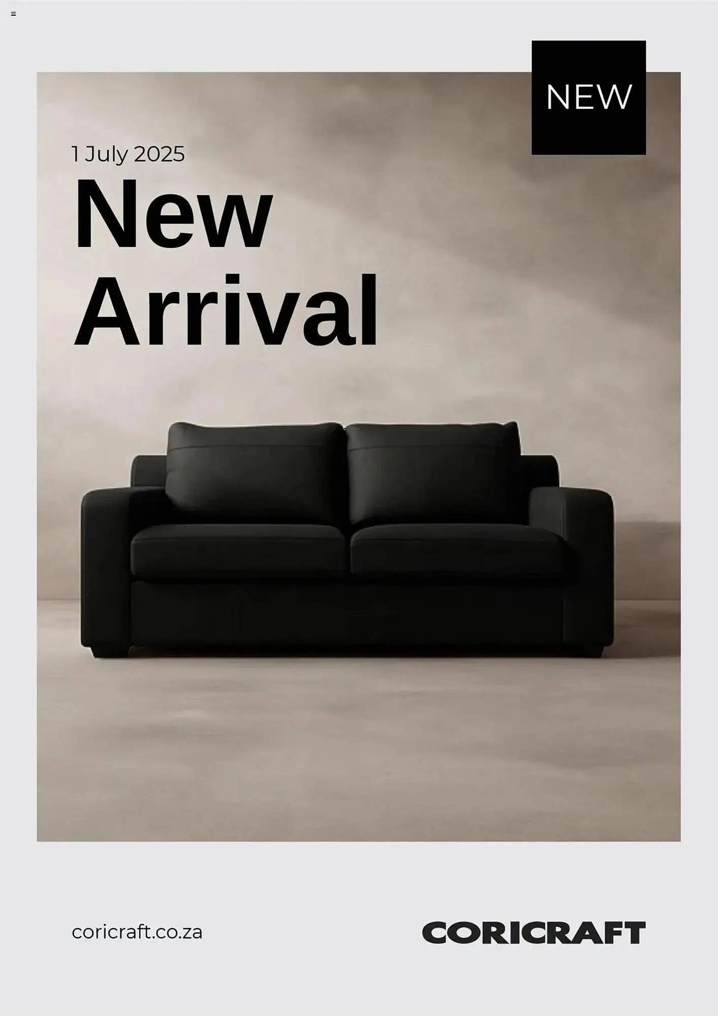 Coricraft catalogue from 1 July to 22 July 2025 - Catalogue Page 1