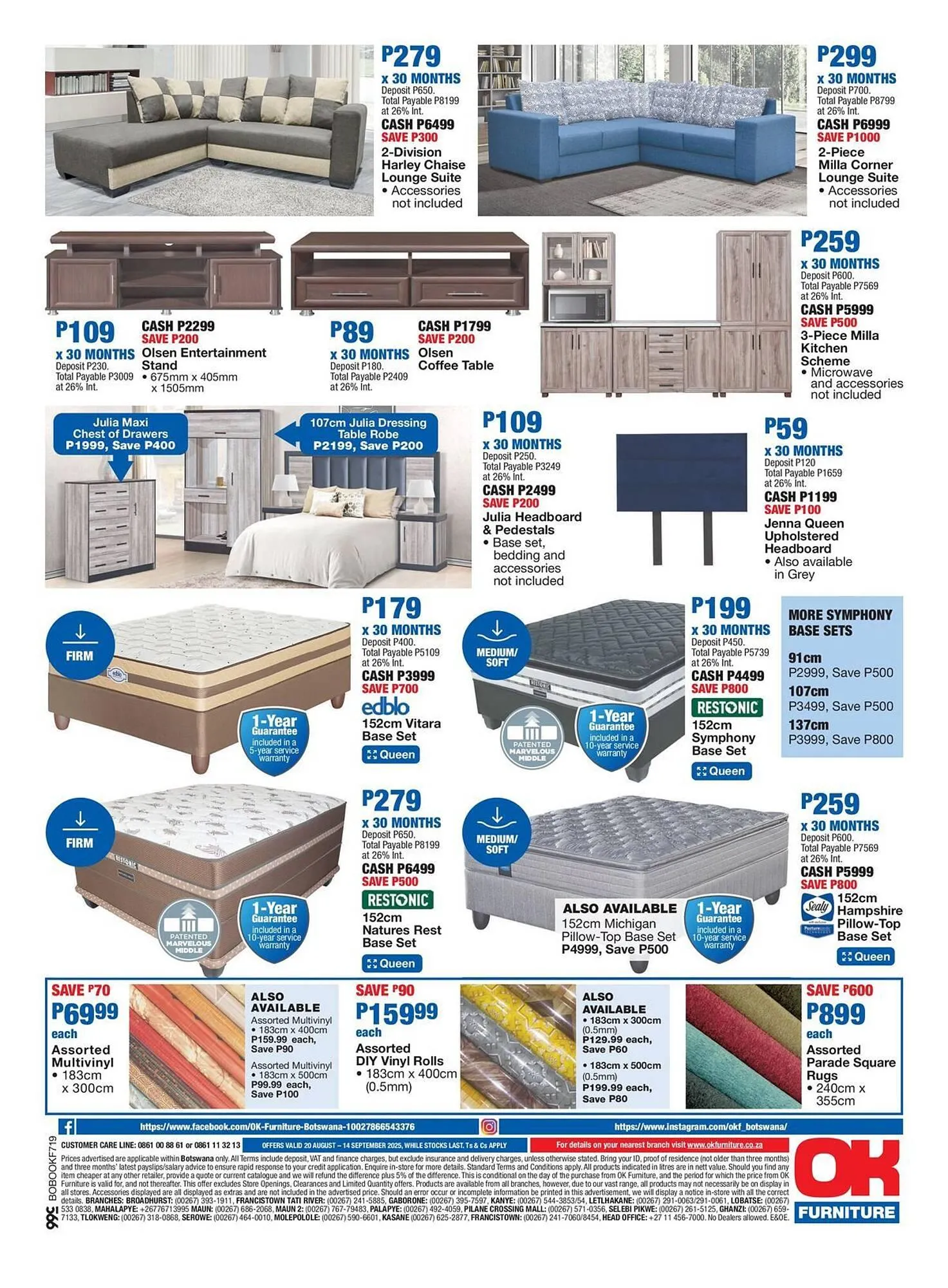 OK Furniture catalogue from 20 August to 14 September 2025 - Catalogue Page 4