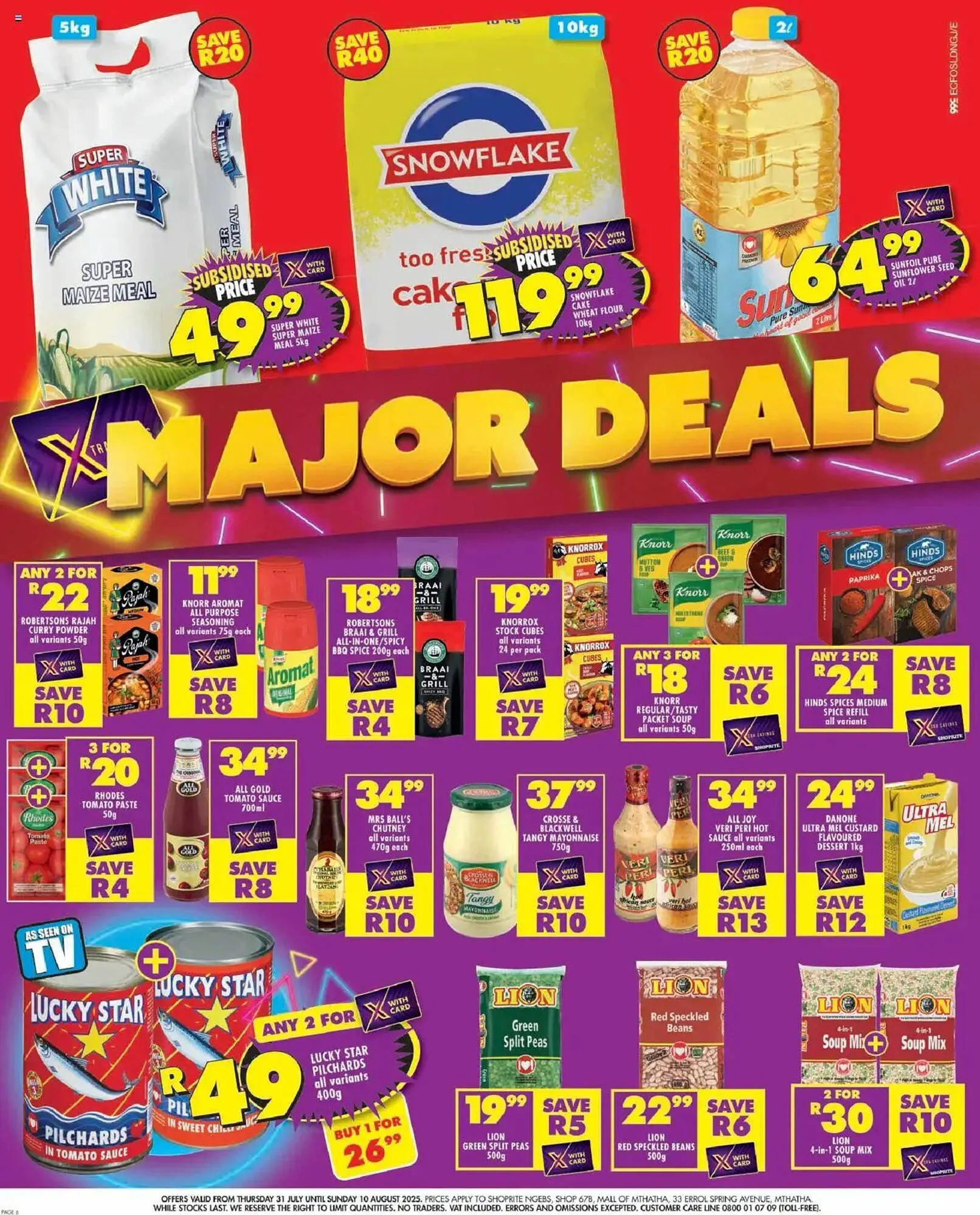 Shoprite catalogue from 31 July to 10 August 2025 - Catalogue Page 6