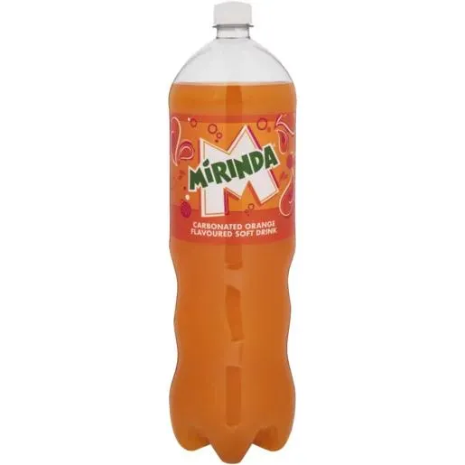 Mirinda Orange Flavoured Soft Drink 2L