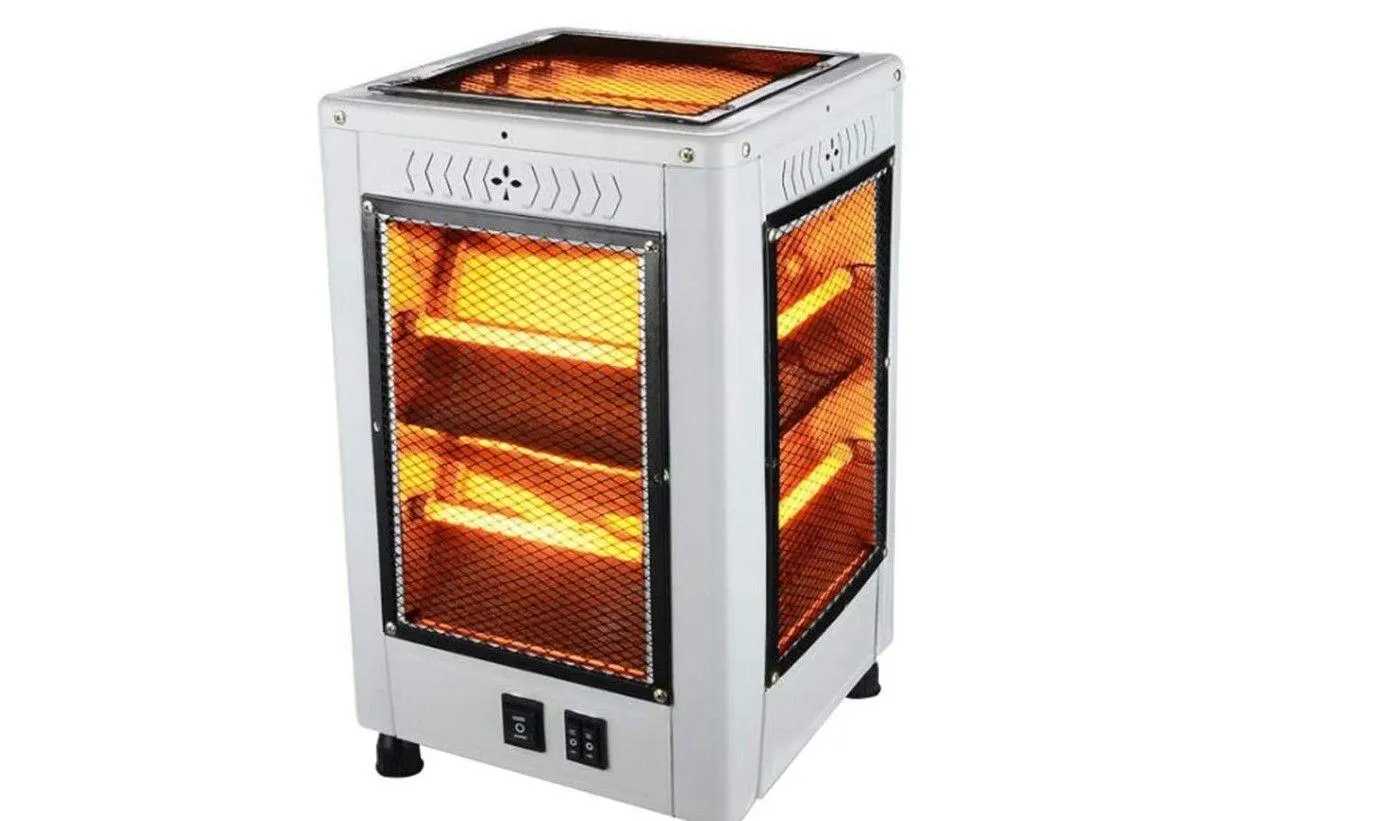 Digimark 5-Sided Electric Quartz Heater - High-Efficiency Ceramic Heater