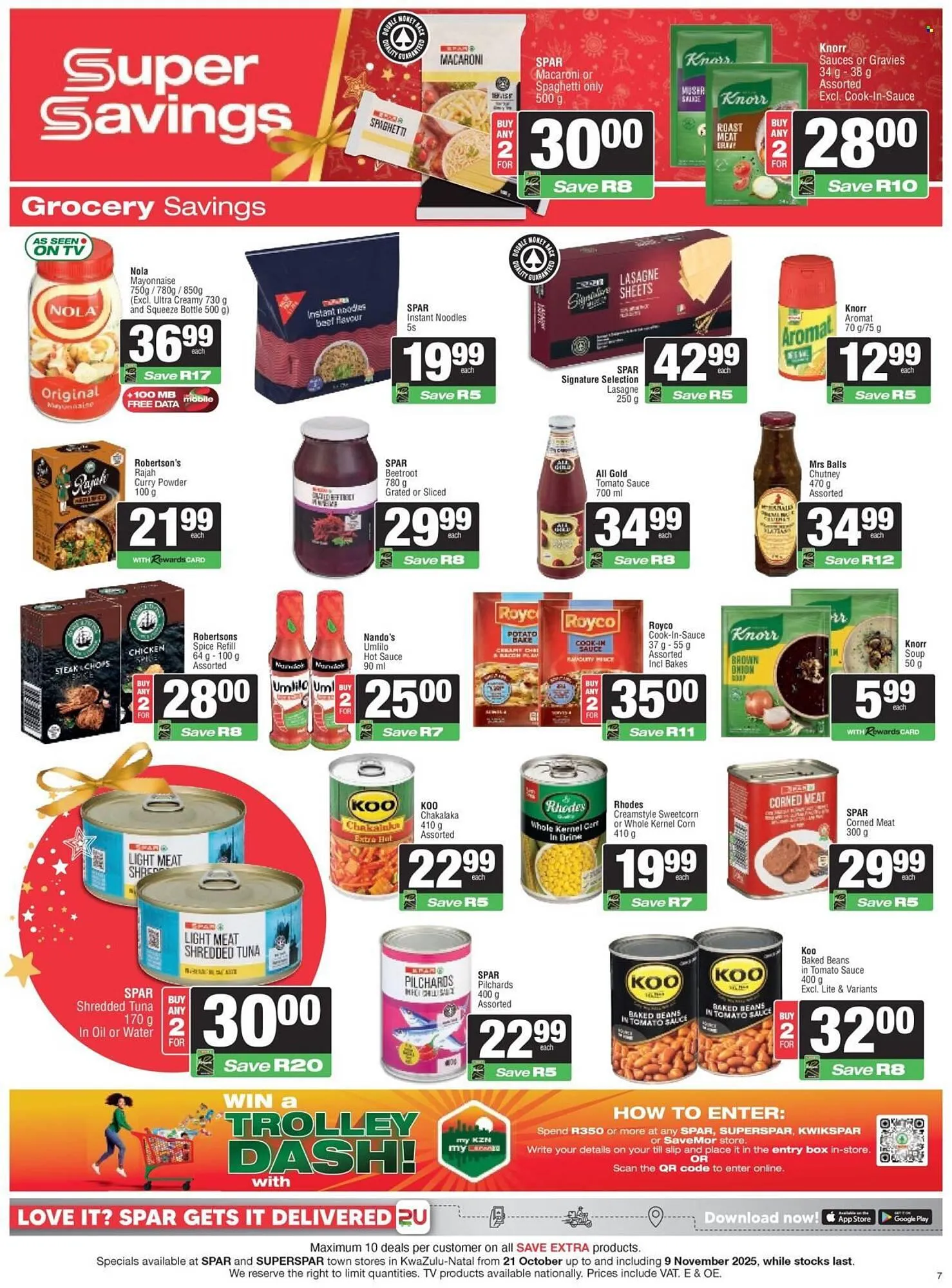 Spar catalogue from 21 October to 9 November 2025 - Catalogue Page 7
