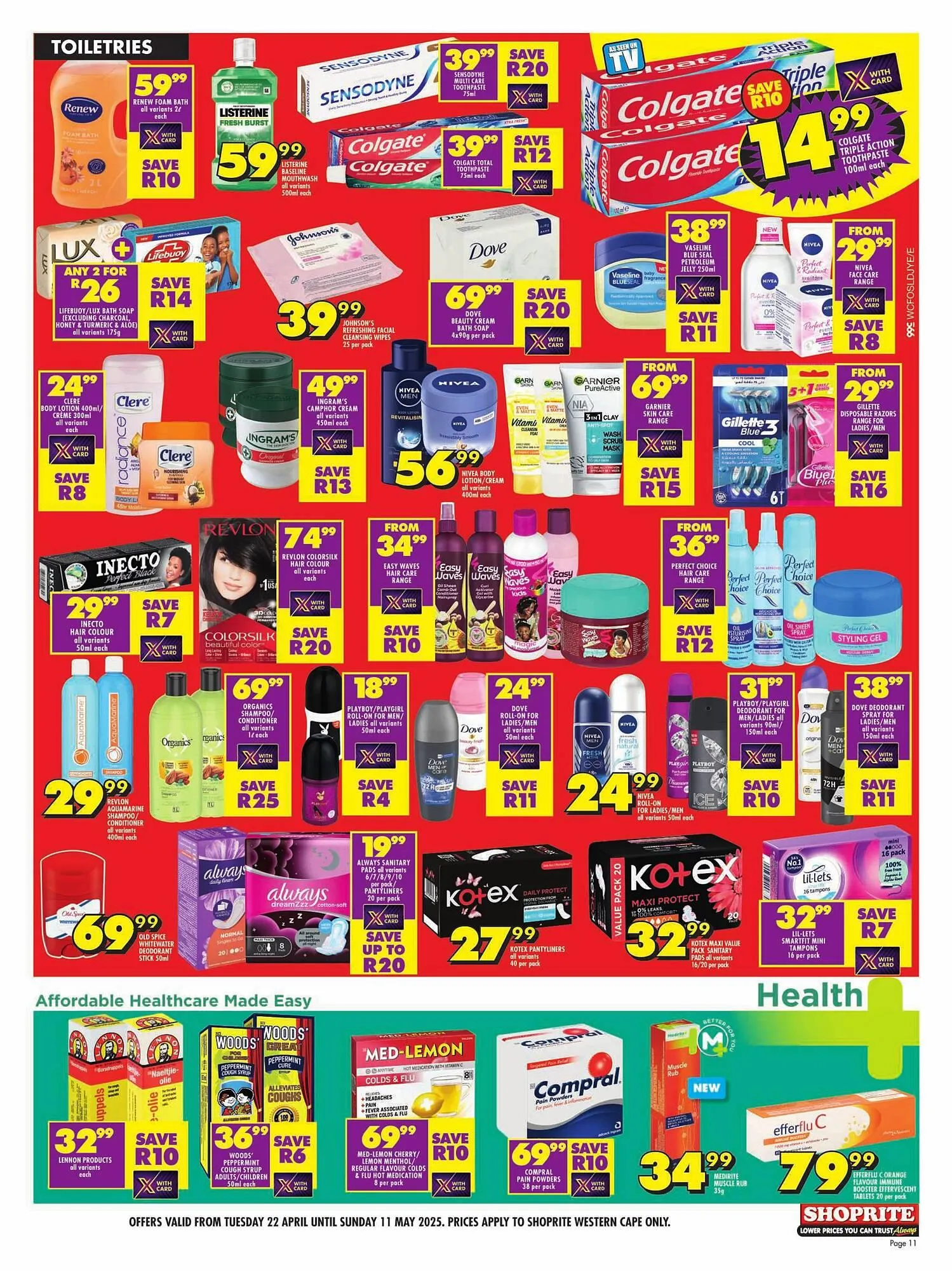 Shoprite catalogue from 22 April to 11 May 2025 - Catalogue Page 11