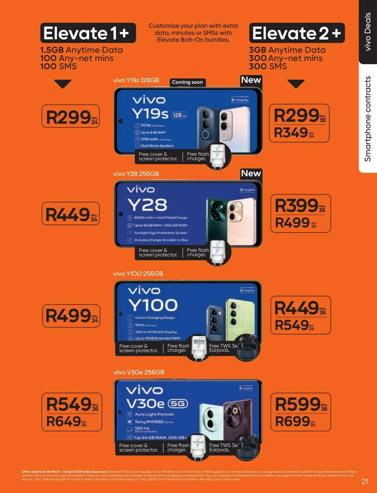 Cell C Current catalogue from 27 March to 10 April 2025 - Catalogue Page 21