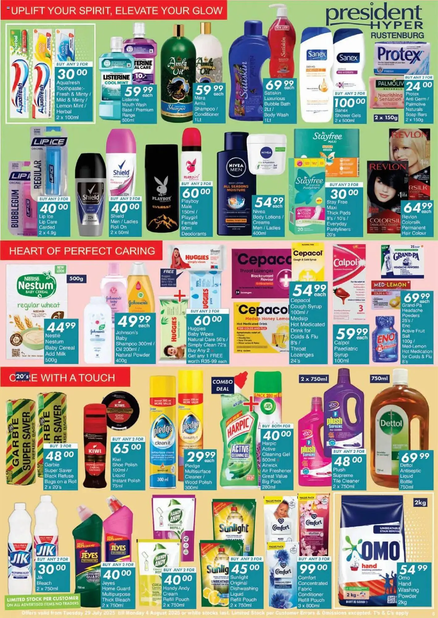 President Hyper catalogue from 29 July to 4 August 2025 - Catalogue Page 6