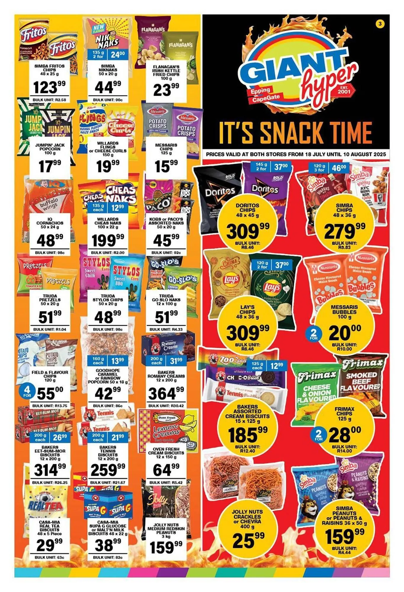 Giant Hyper catalogue from 18 July to 23 August 2025 - Catalogue Page 3