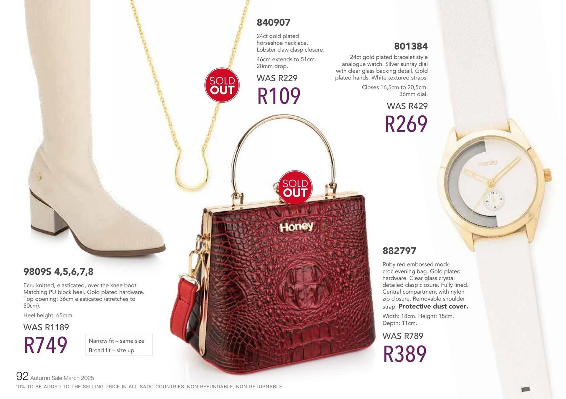 Honey Fashion Accessories catalogue from 2 July to 8 July 2025 - Catalogue Page 94