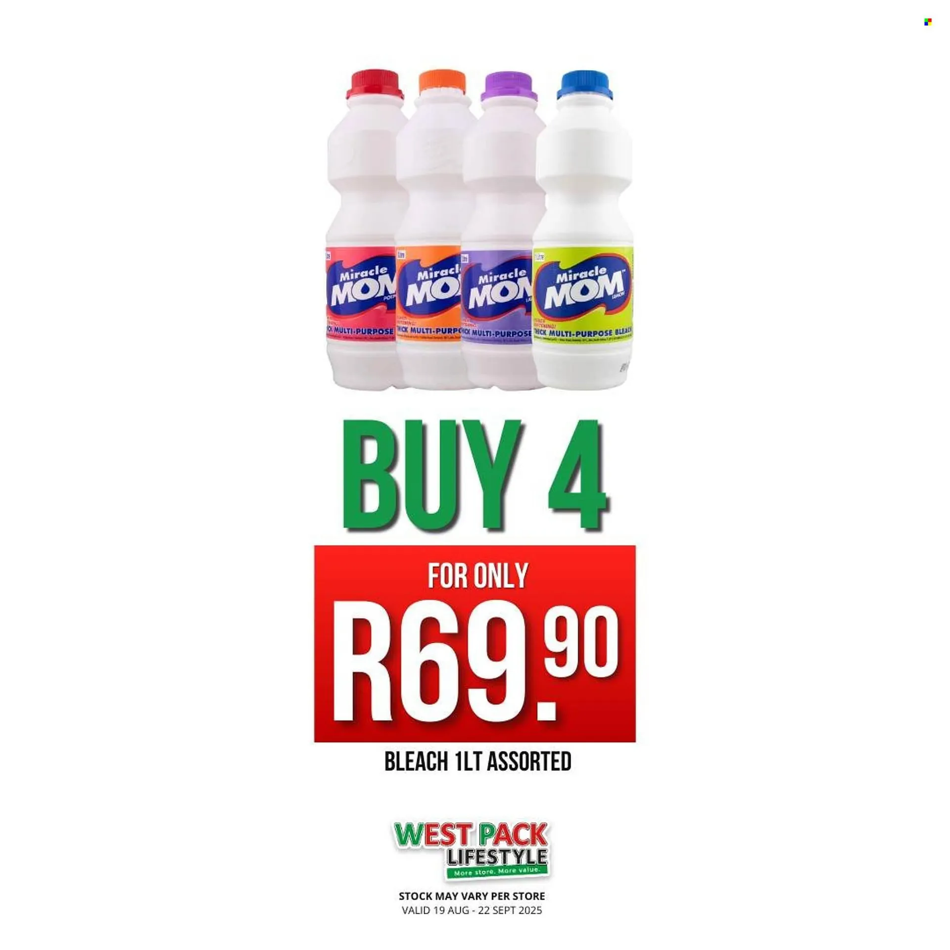 West Pack Lifestyle catalogue from 19 August to 22 September 2025 - Catalogue Page 4