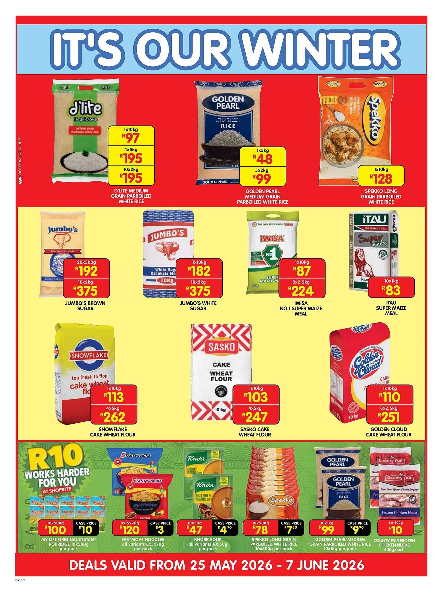 Shoprite catalogue from 25 May to 7 June 2026 - Catalogue Page 2