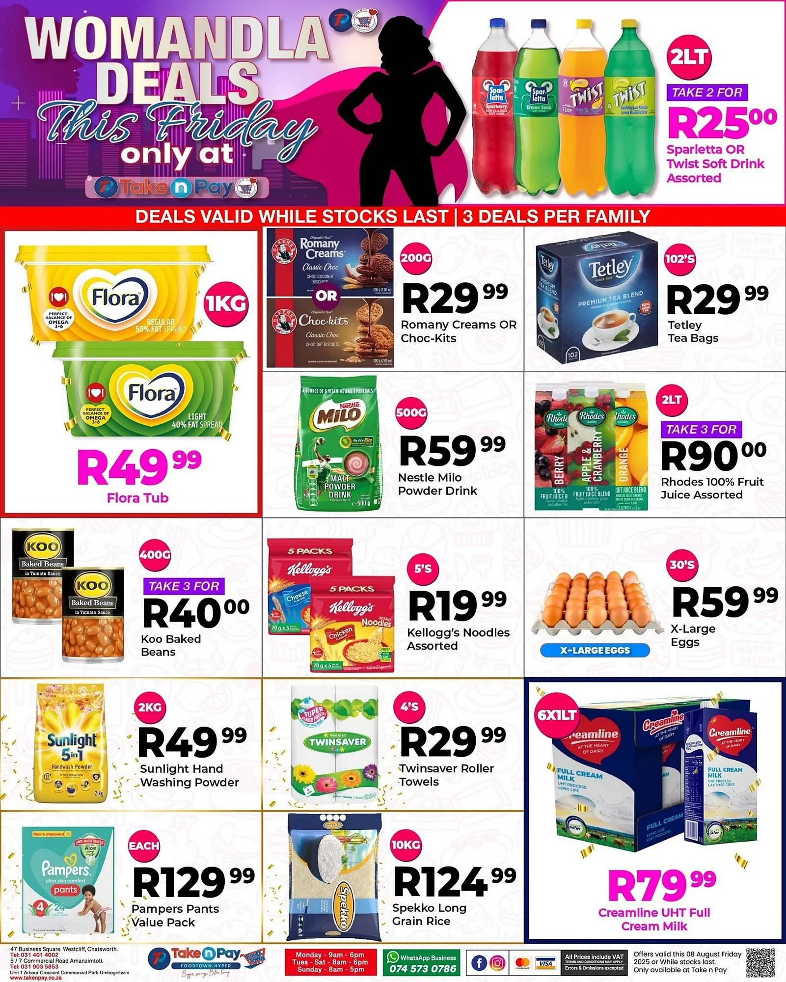 Take 'n Pay catalogue from 8 August to 14 August 2025 - Catalogue Page 1