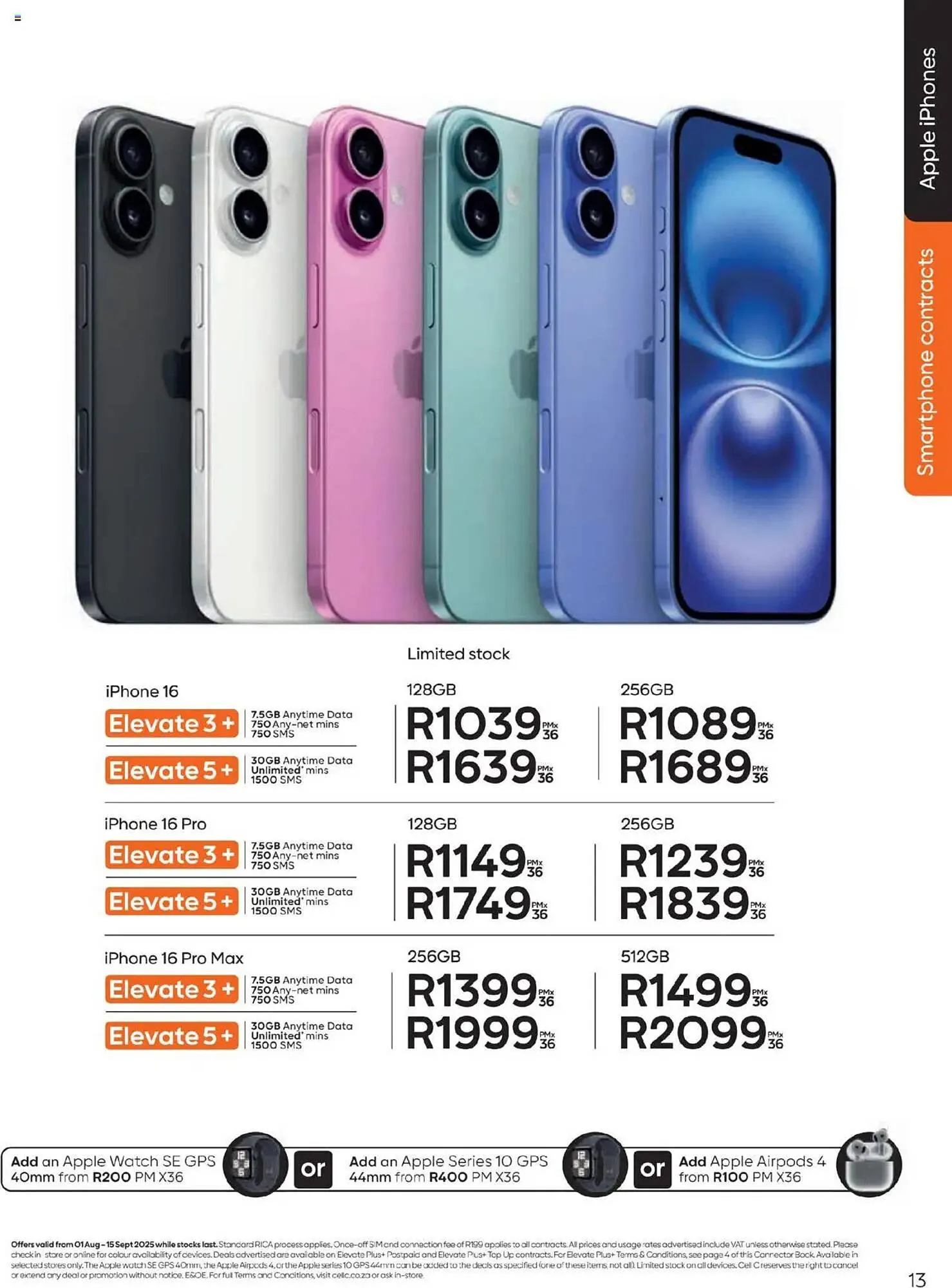 Cell C catalogue from 1 August to 15 September 2025 - Catalogue Page 13