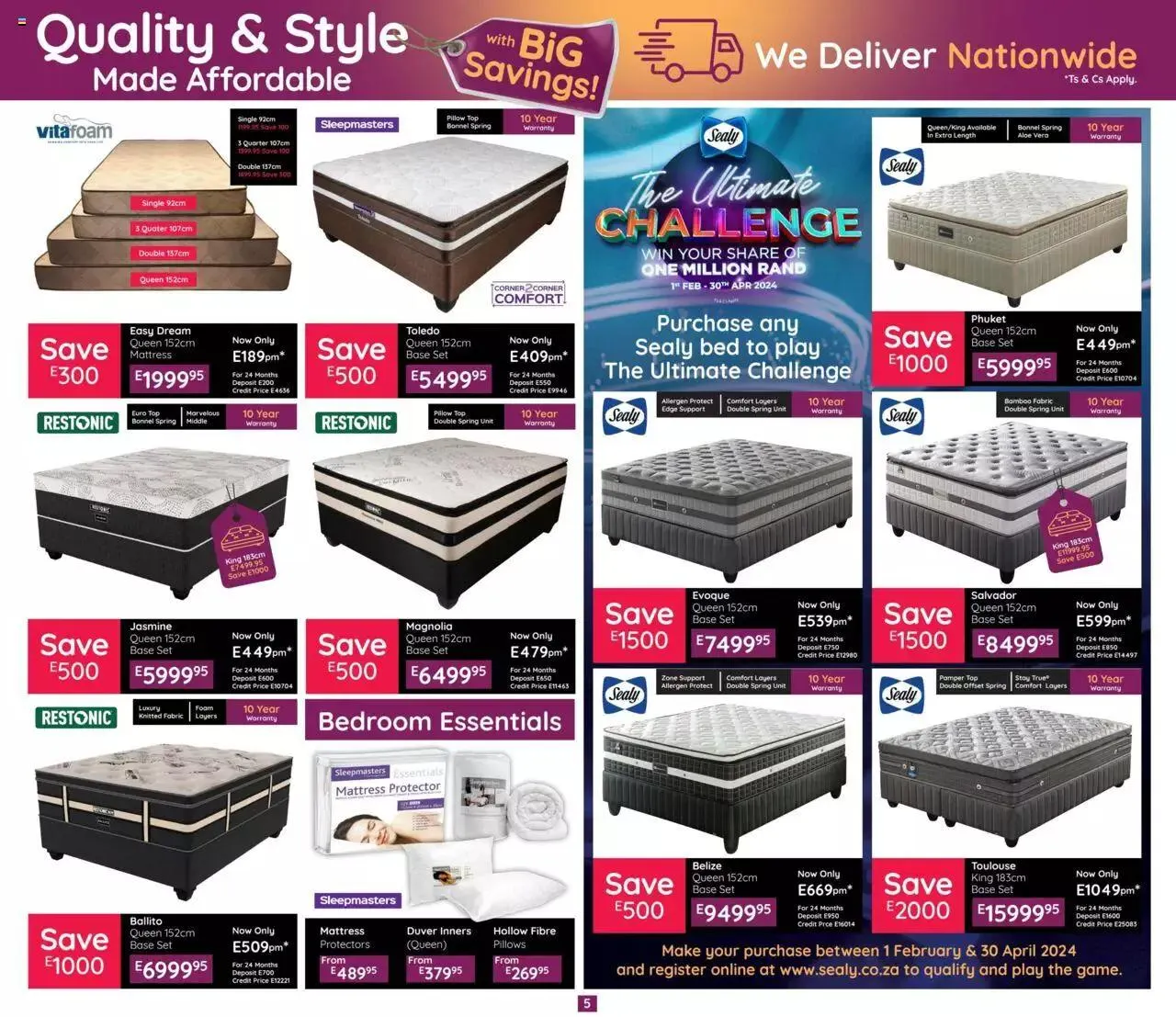 Bradlows - Eswatini Catalogue from 11 March to 7 April 2024 - Catalogue Page 5