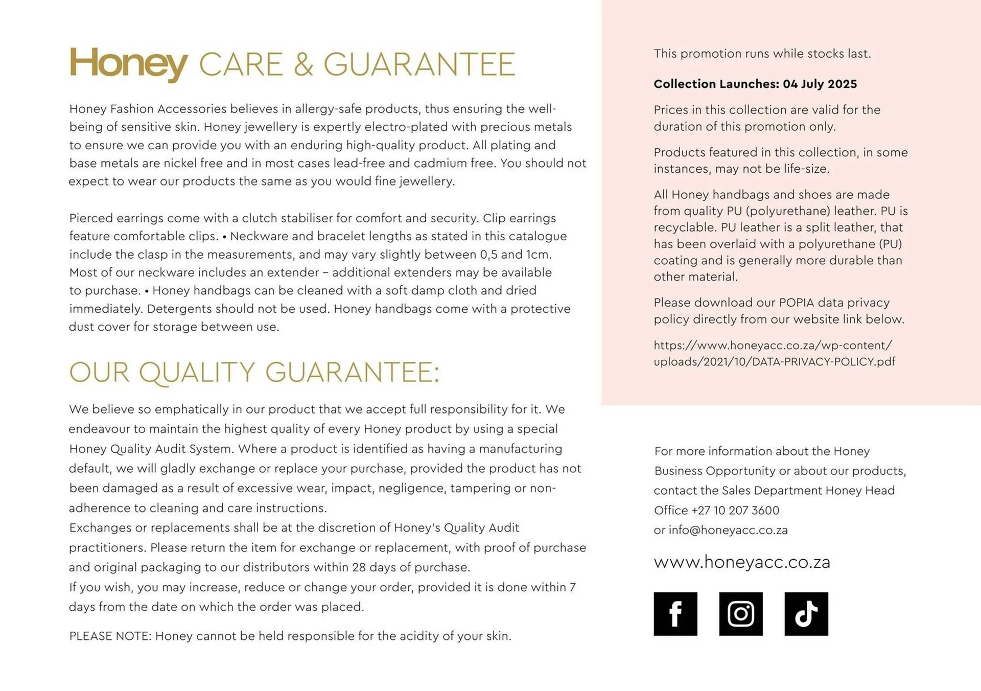 Honey Fashion Accessories catalogue from 9 September to 30 September 2025 - Catalogue Page 107