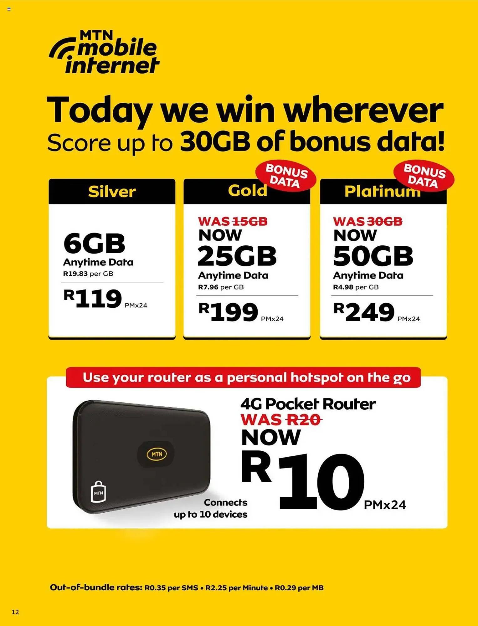MTN catalogue from 7 April to 6 May 2025 - Catalogue Page 12