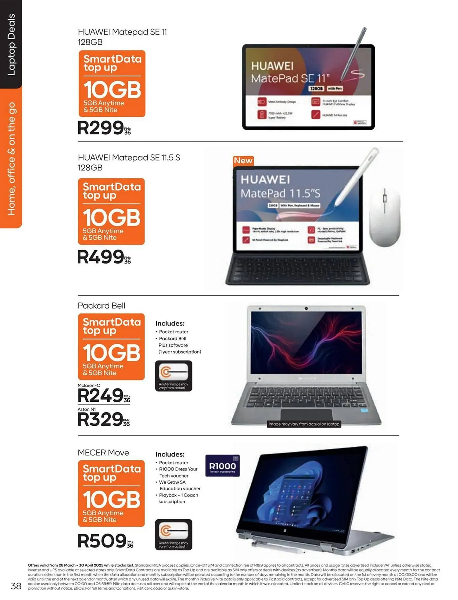 Cell C catalogue from 26 March to 1 April 2025 - Catalogue Page 38