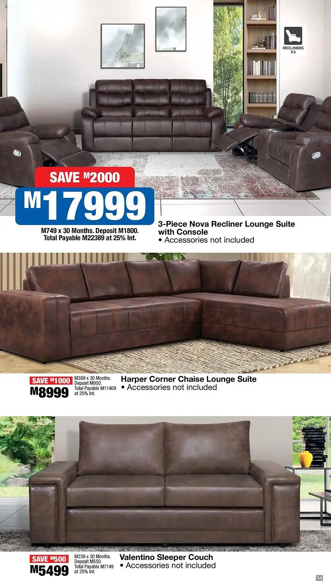 OK Furniture catalogue from 7 April to 21 April 2025 - Catalogue Page 14