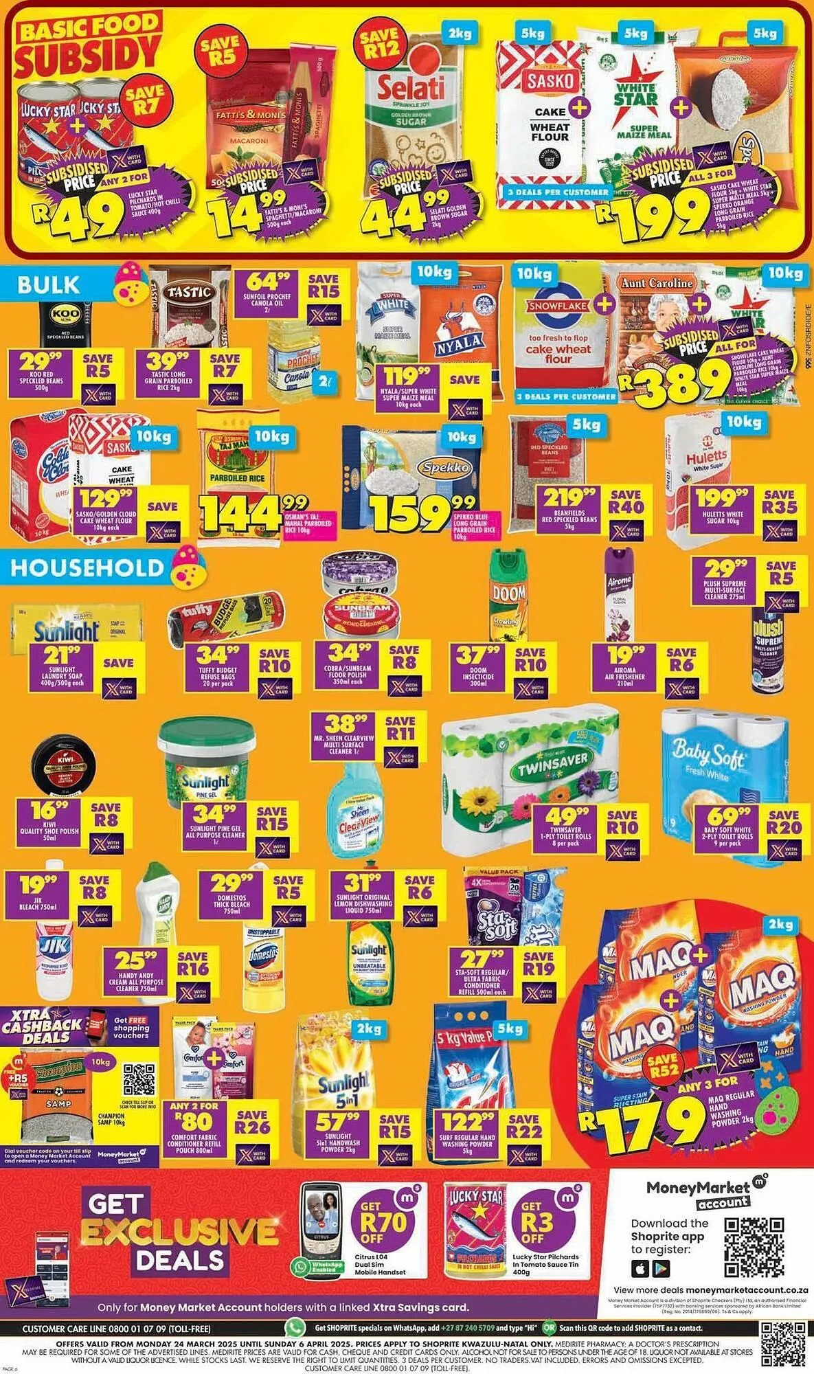 Shoprite catalogue from 25 March to 6 April 2025 - Catalogue Page 6