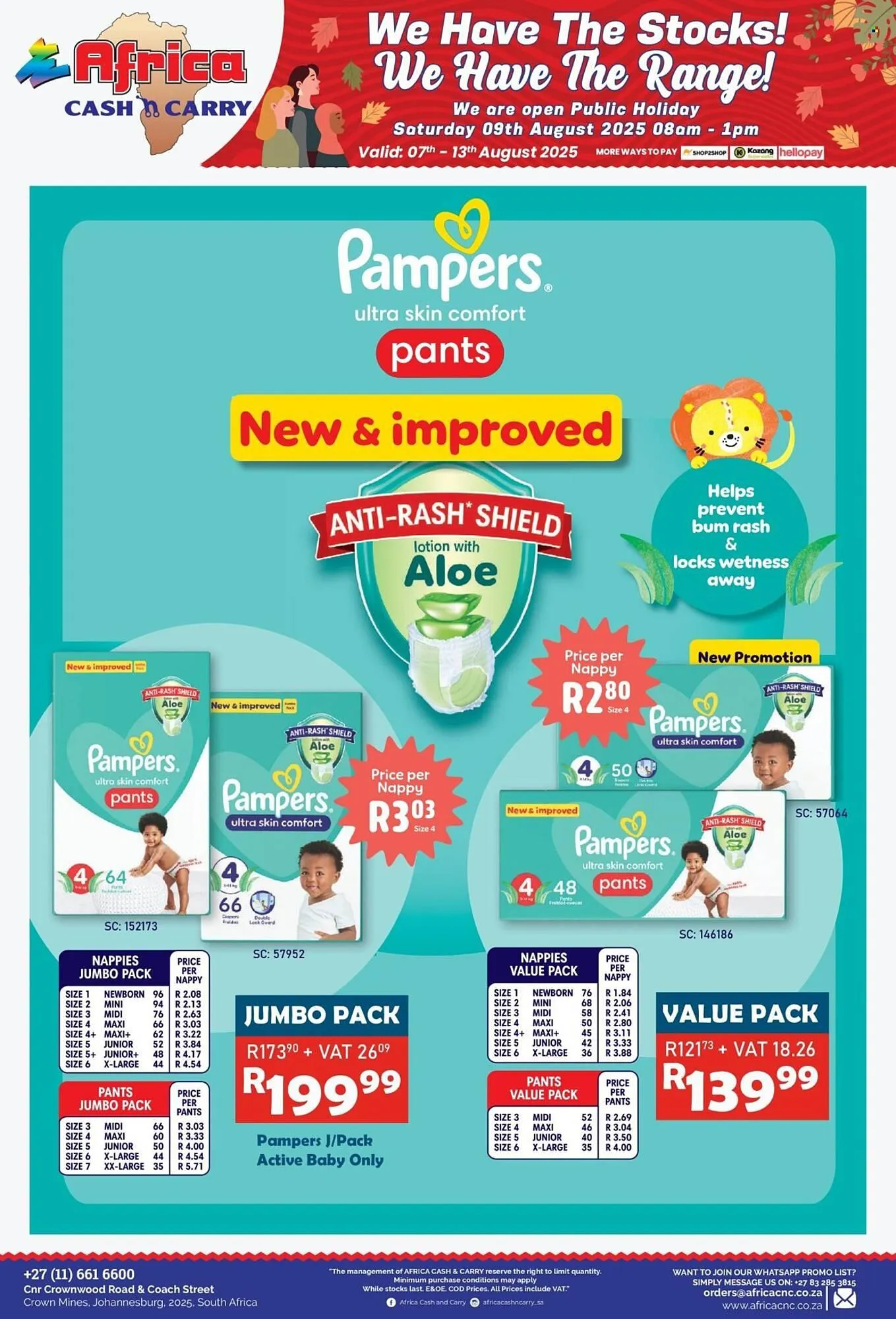 Africa Cash and Carry catalogue from 7 August to 13 August 2025 - Catalogue Page 28
