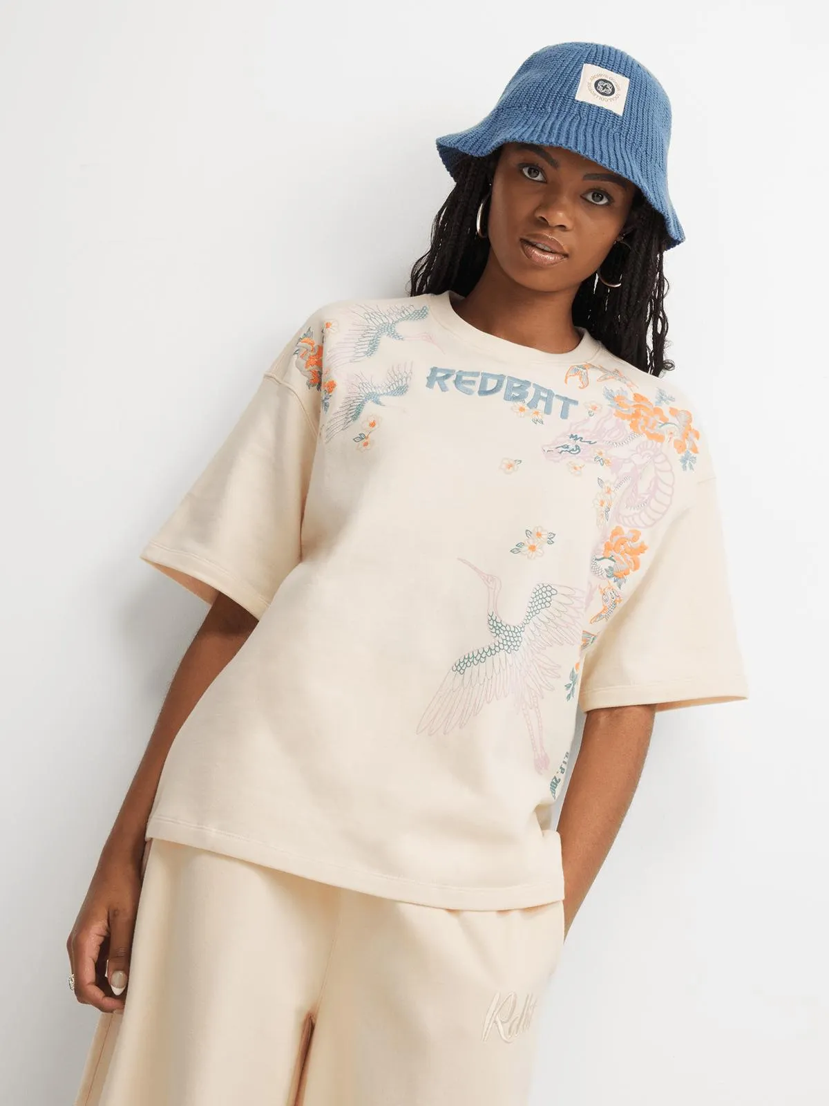 Redbat Women's White Top