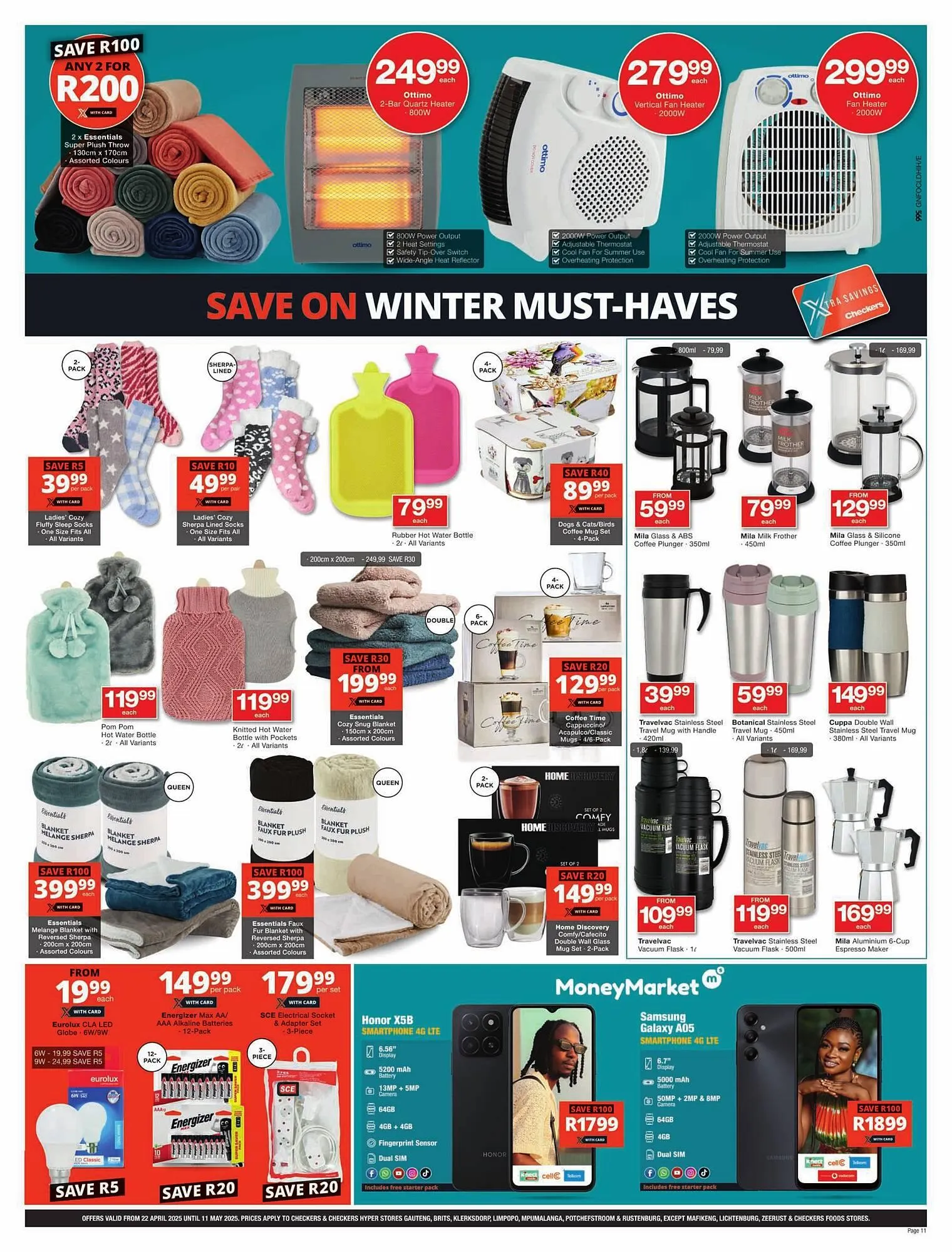 Checkers catalogue from 22 April to 11 May 2025 - Catalogue Page 11