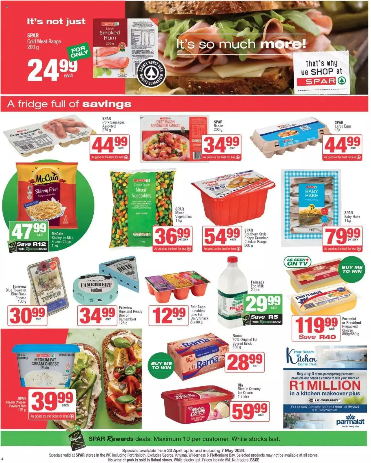 Spar Western Cape - Store specials from 23 April to 7 May 2024 - Catalogue Page 4