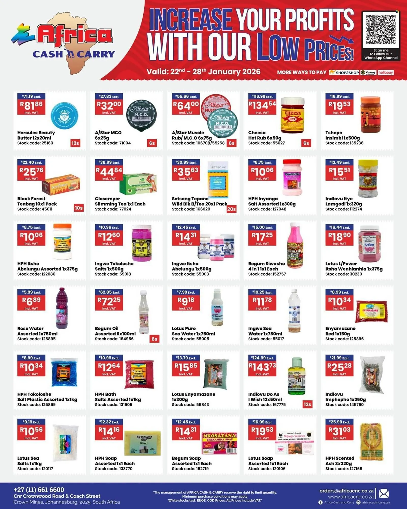 Africa Cash and Carry catalogue from 22 January to 28 January 2026 - Catalogue Page 14