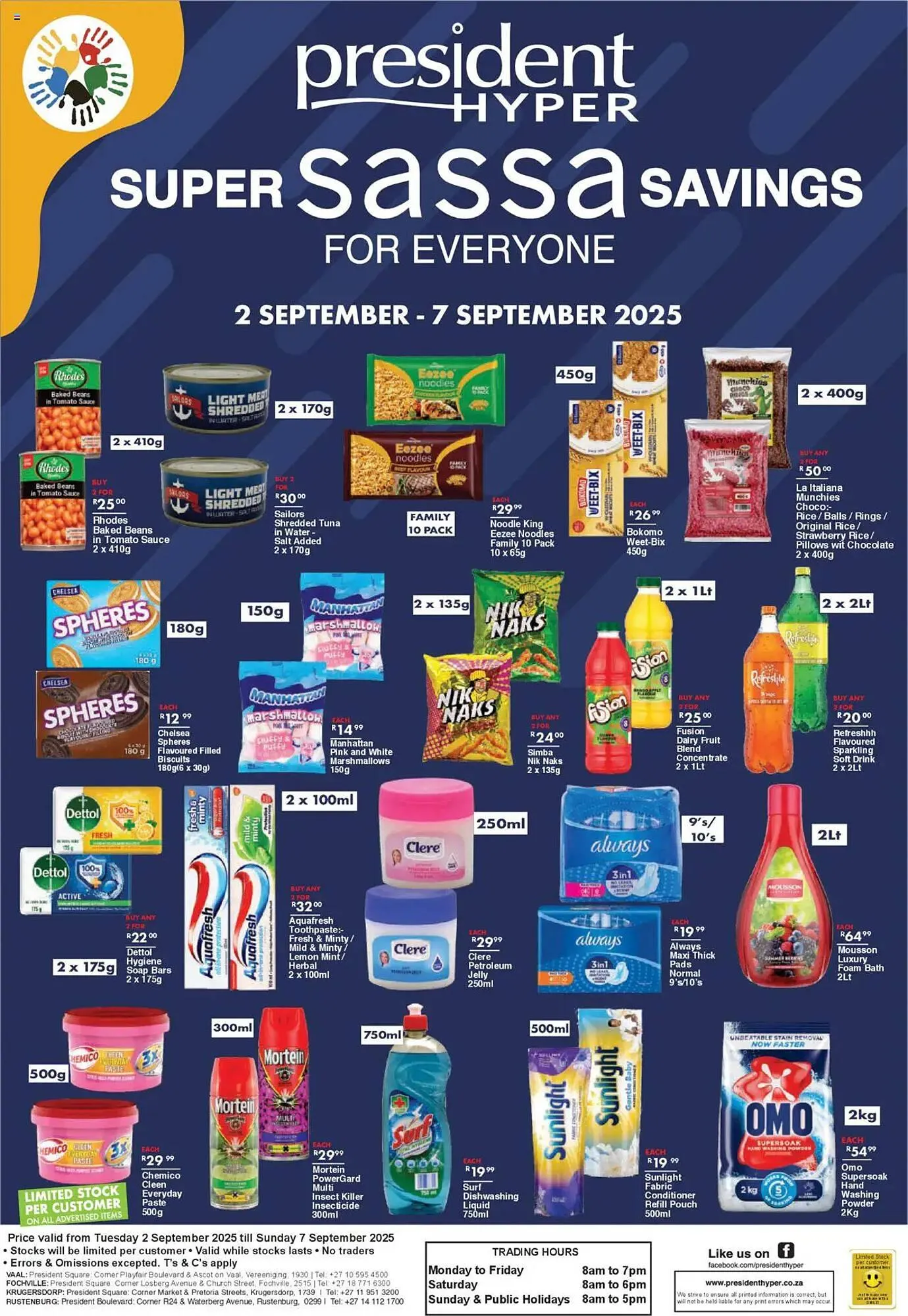 President Hyper catalogue from 2 September to 7 September 2025 - Catalogue Page 2