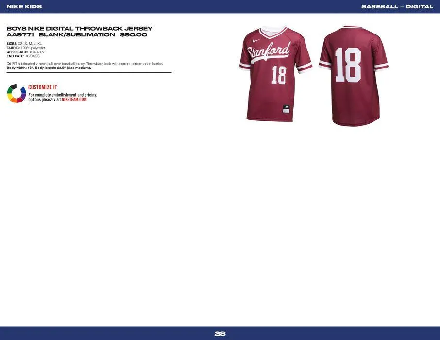 Nike Kids from 14 June to 31 December 2024 - Catalogue Page 28