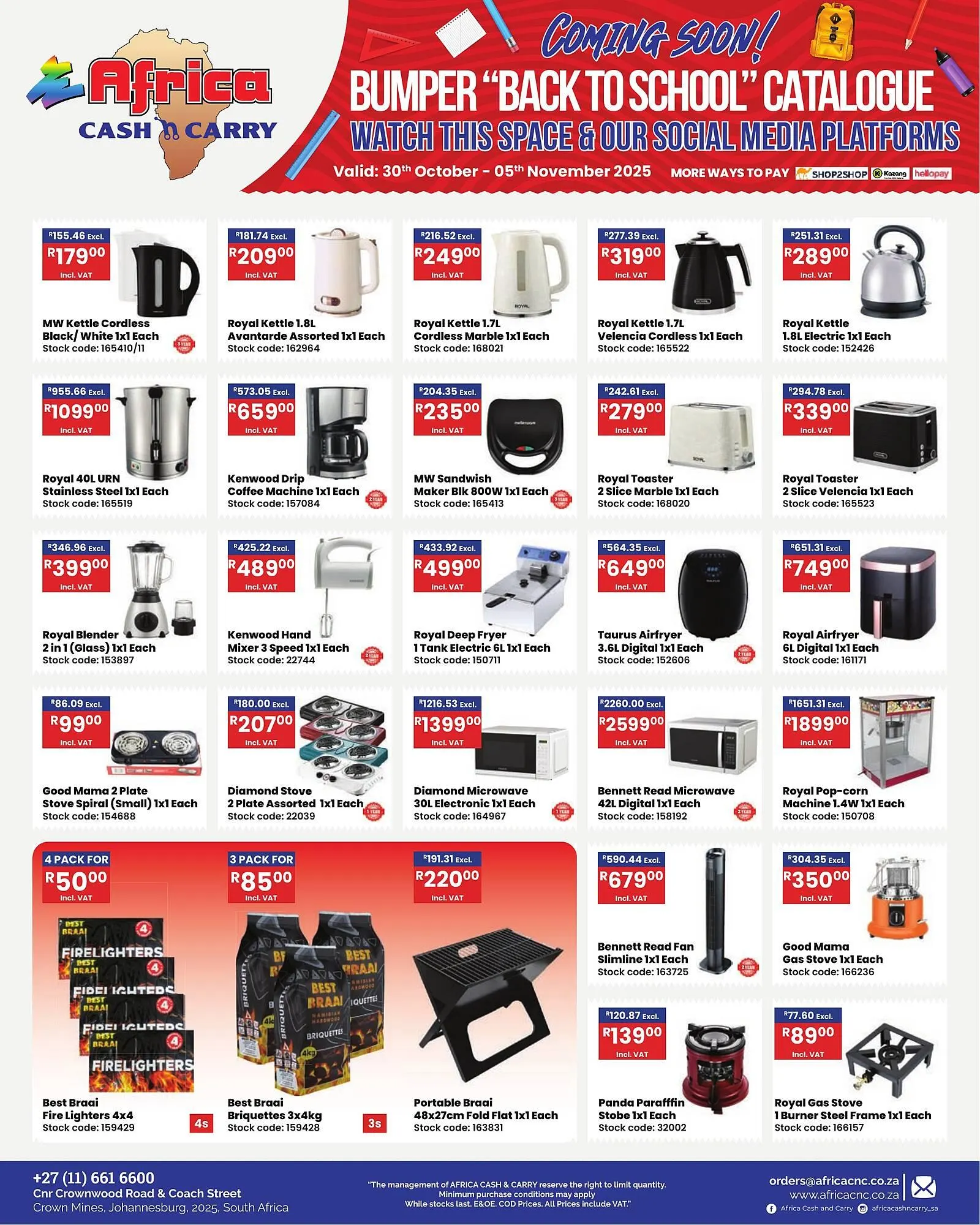 Africa Cash and Carry catalogue from 30 October to 5 November 2025 - Catalogue Page 23