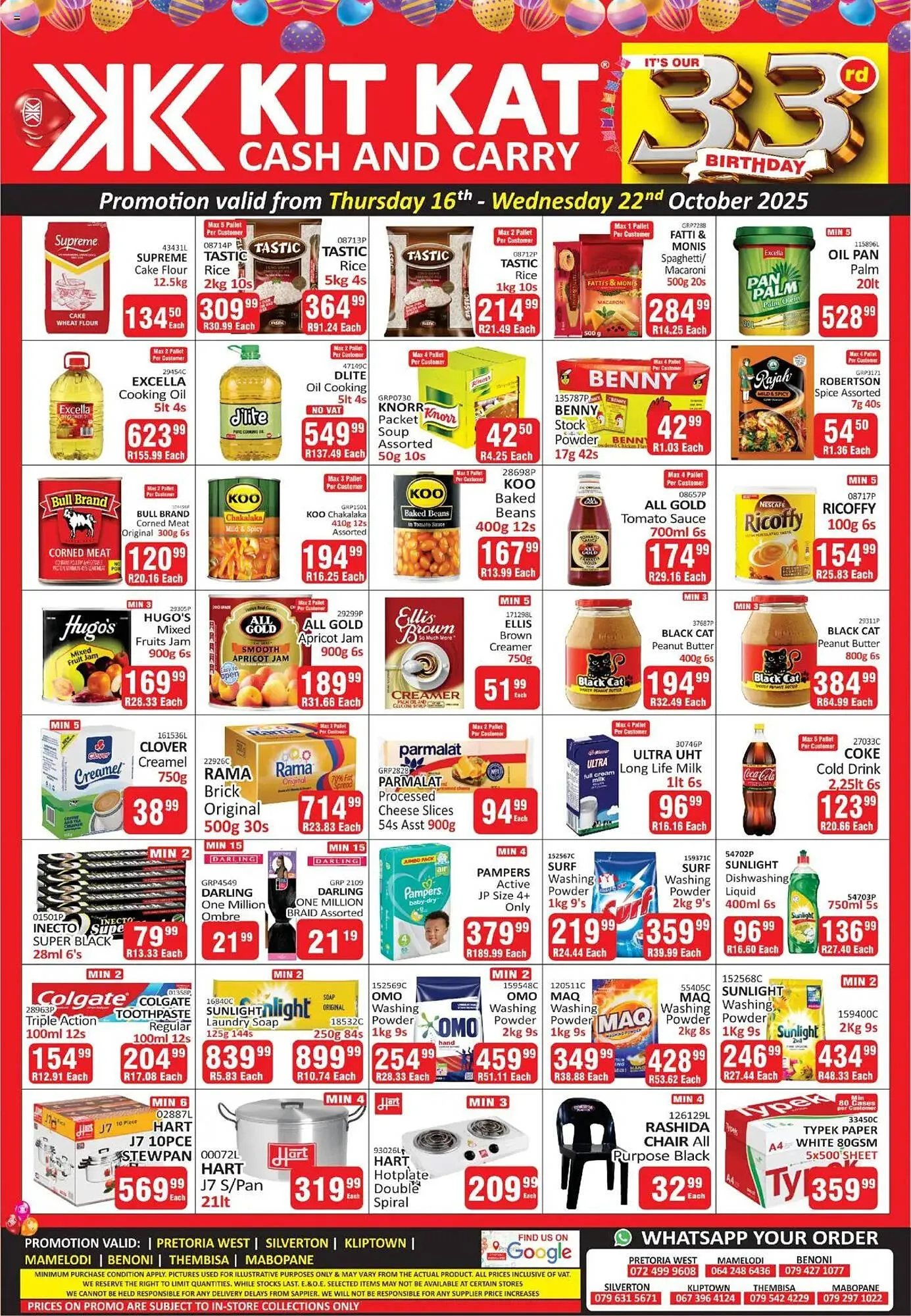 KitKat Cash and Carry catalogue from 16 October to 22 October 2025 - Catalogue Page 1
